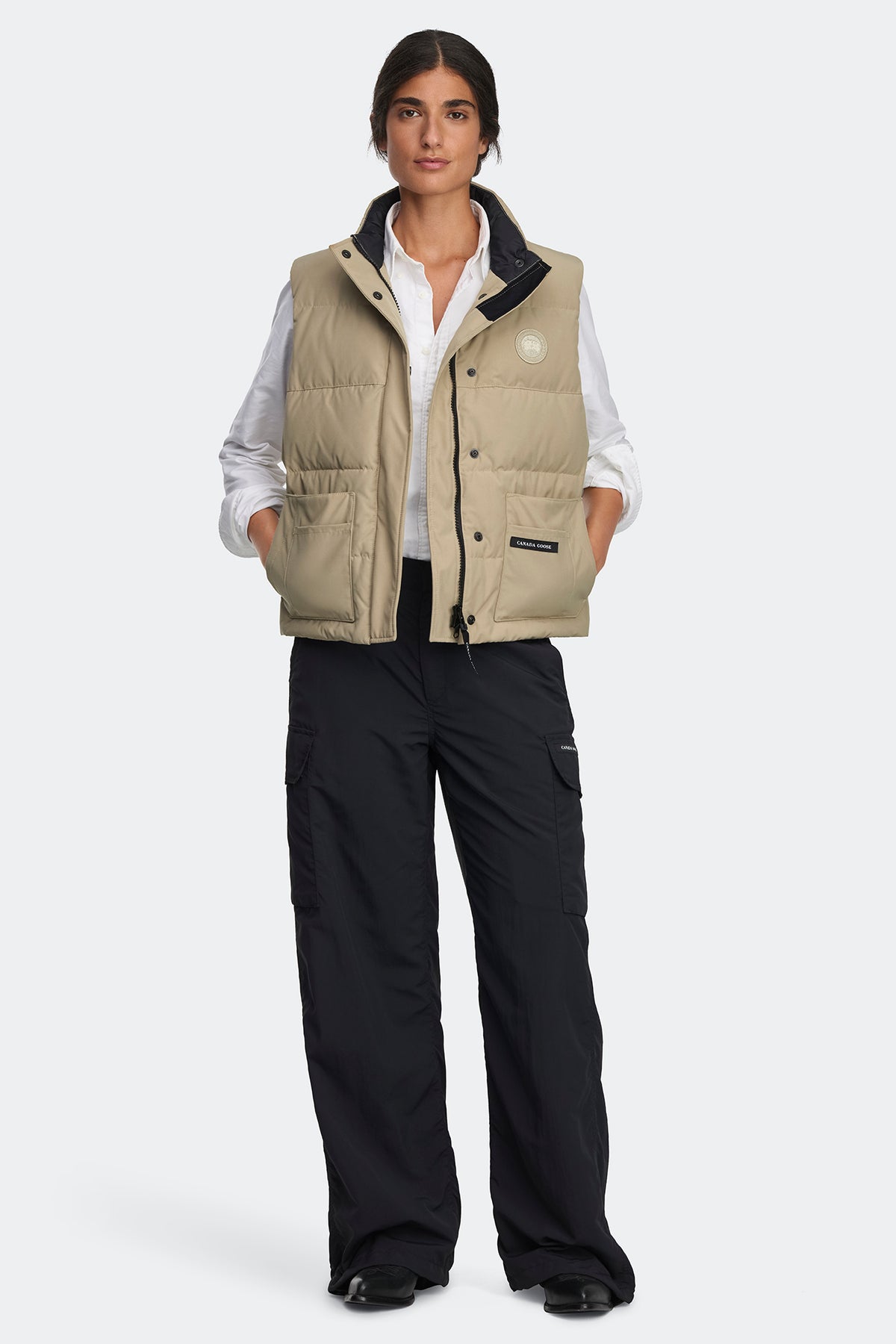 Legacy Freestyle Vest Tonal Disc - Military Tan 9113 - on_full_body_01