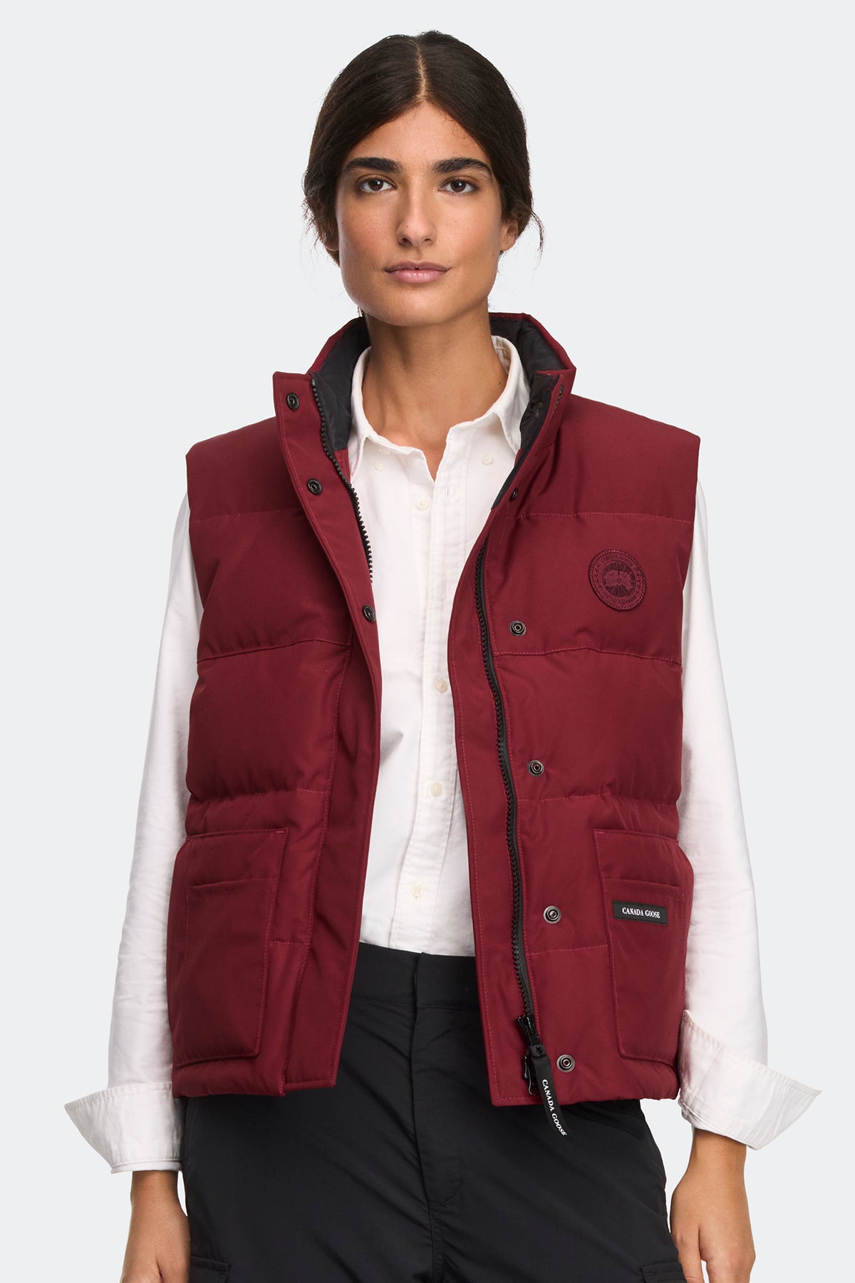 Legacy Freestyle Vest Tonal Disc - Burnt Vermillion 9601 - on_front_01