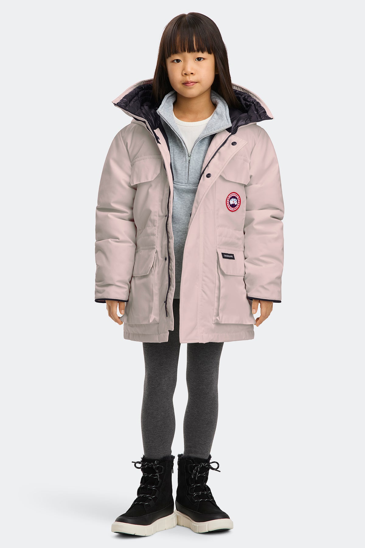 Youth Expedition Parka - Lucent Rose 856 - on_full_body_01
