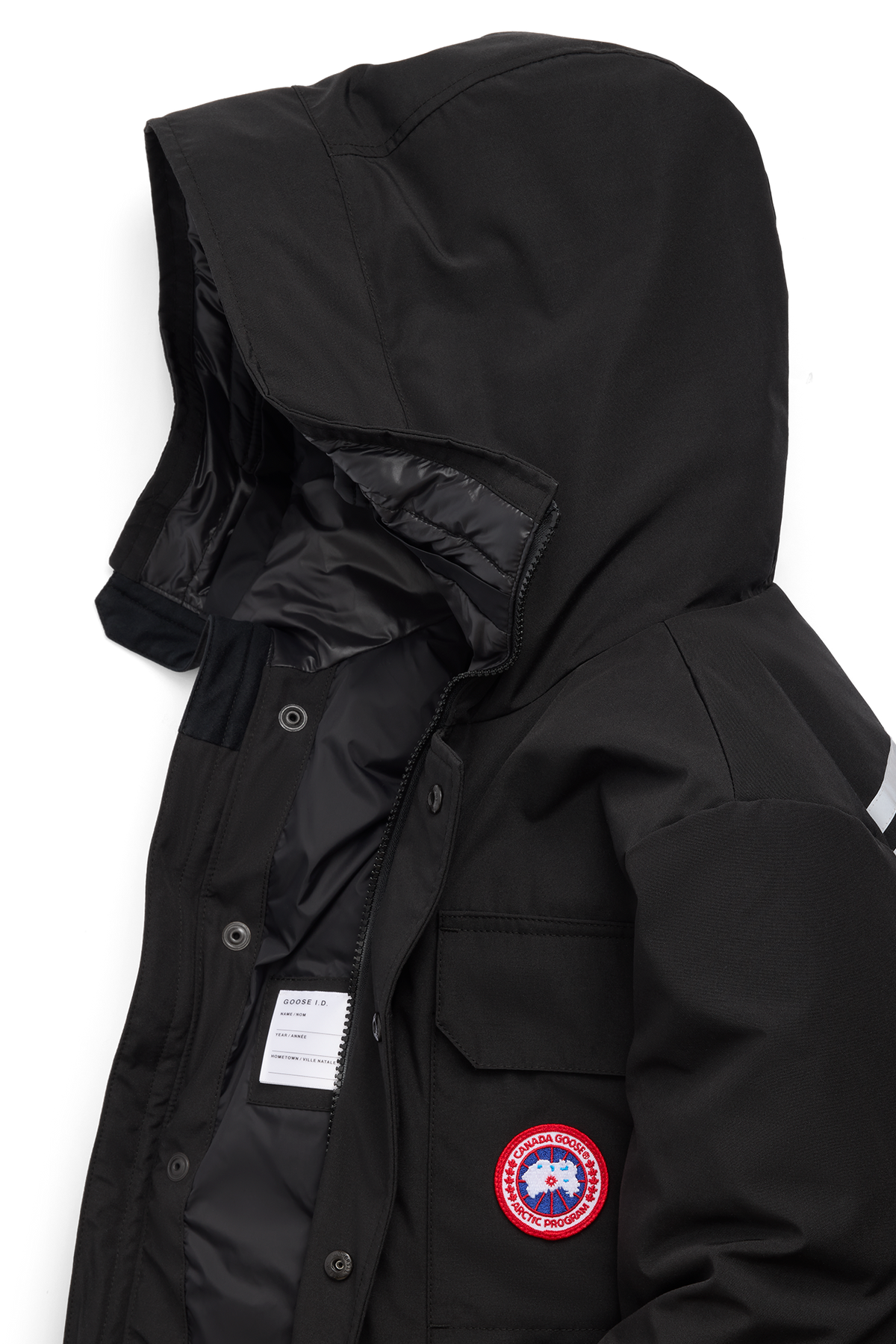 Youth Expedition Parka - Black 9061 - off_detail_01