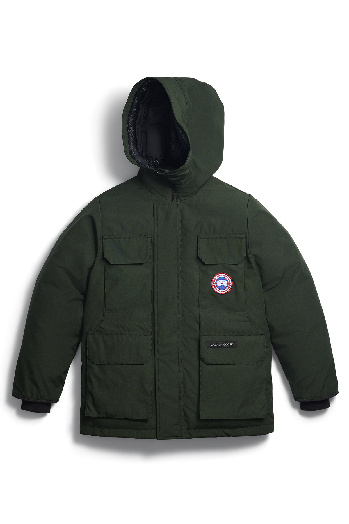 Youth Expedition Parka - Rowan Green 9125 - off_flat_lay_01