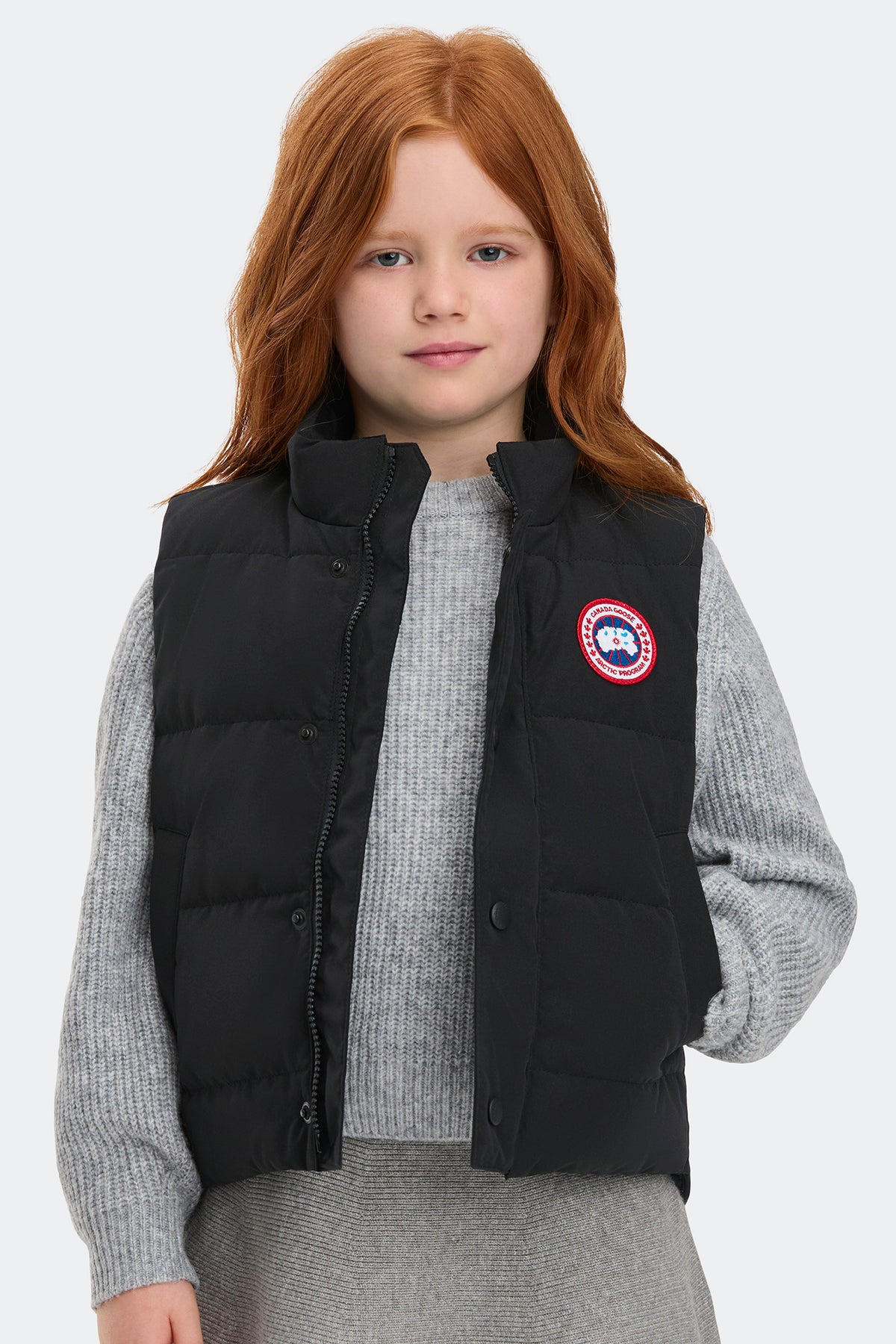 Kids Vanier Vest - Black 61 - on_front_01