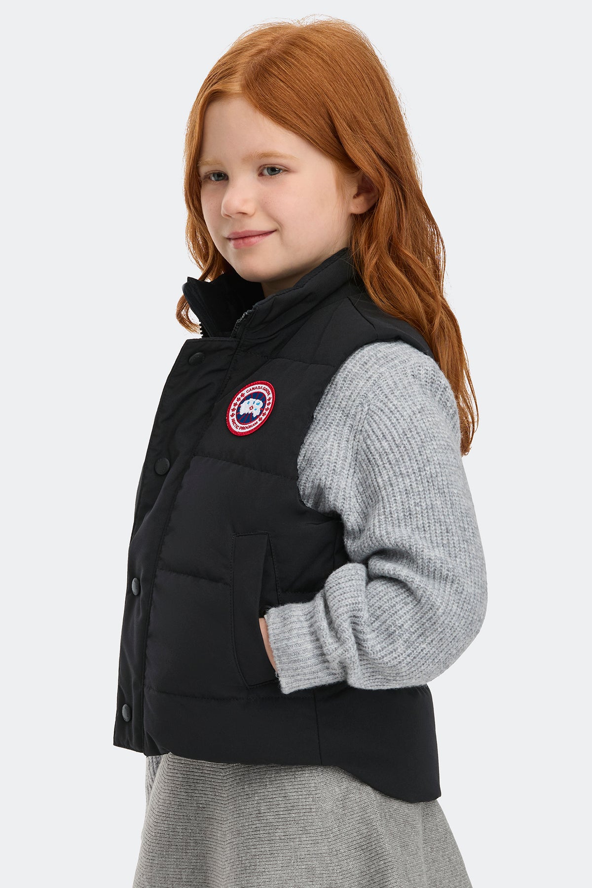 Kids Vanier Vest - Black 61 - on_side_01
