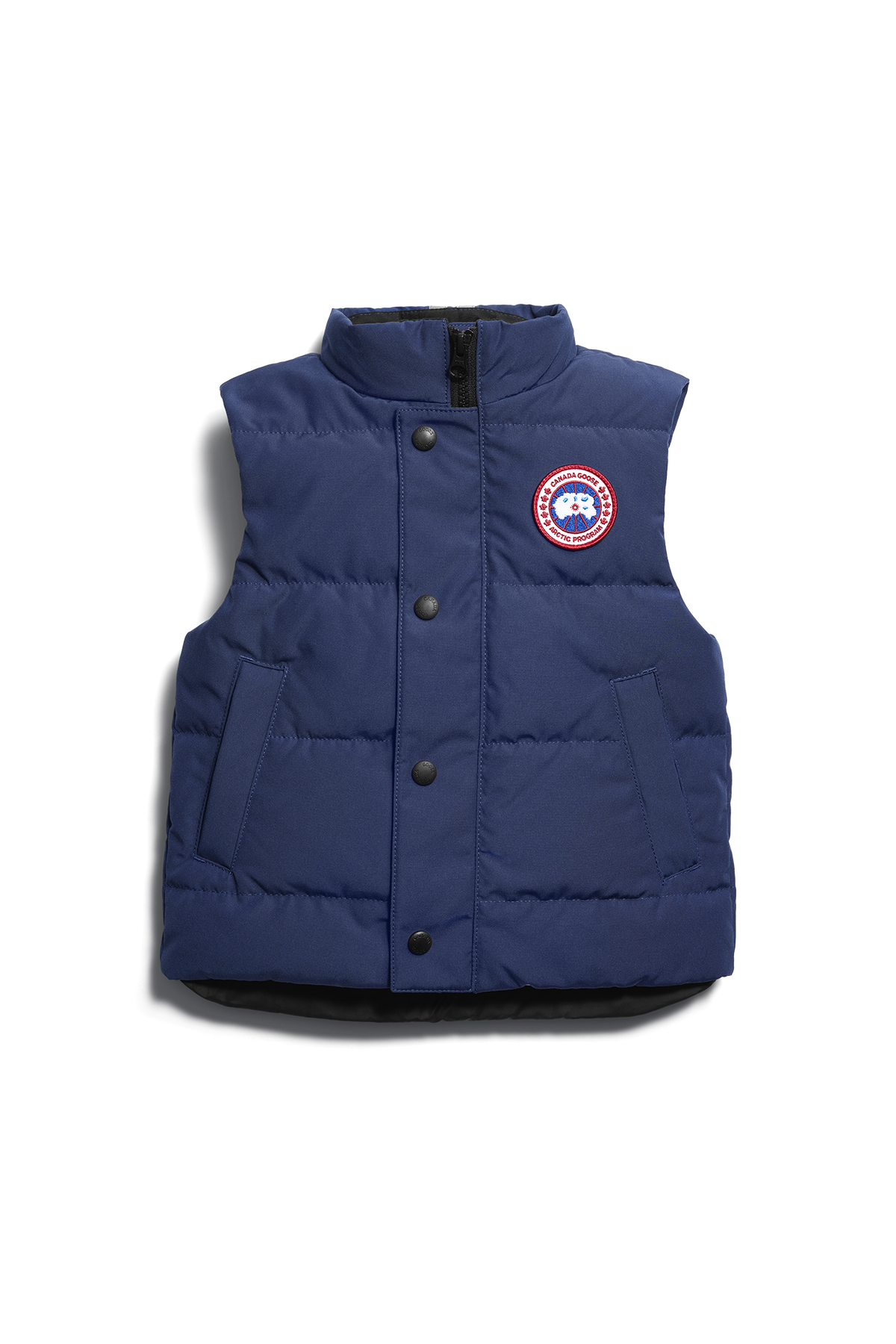 Kids Vanier Vest - Oxford Navy 9841 - off_flat_lay_01