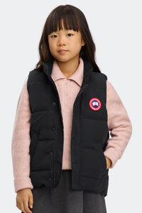Youth Vanier Vest - Black 9061 - on_front_01