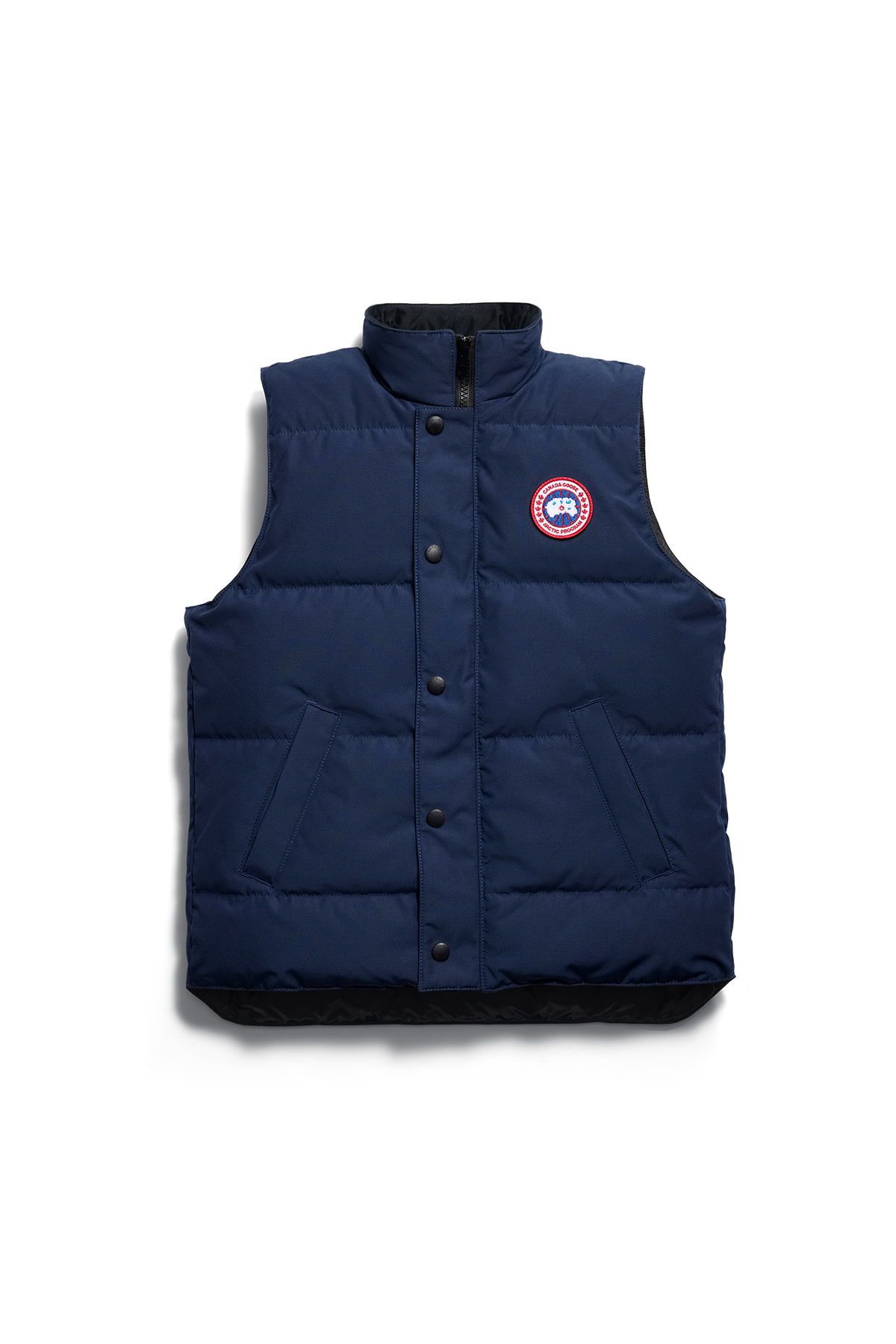 Youth Vanier Vest - Oxford Navy 9841 - off_flat_lay_01