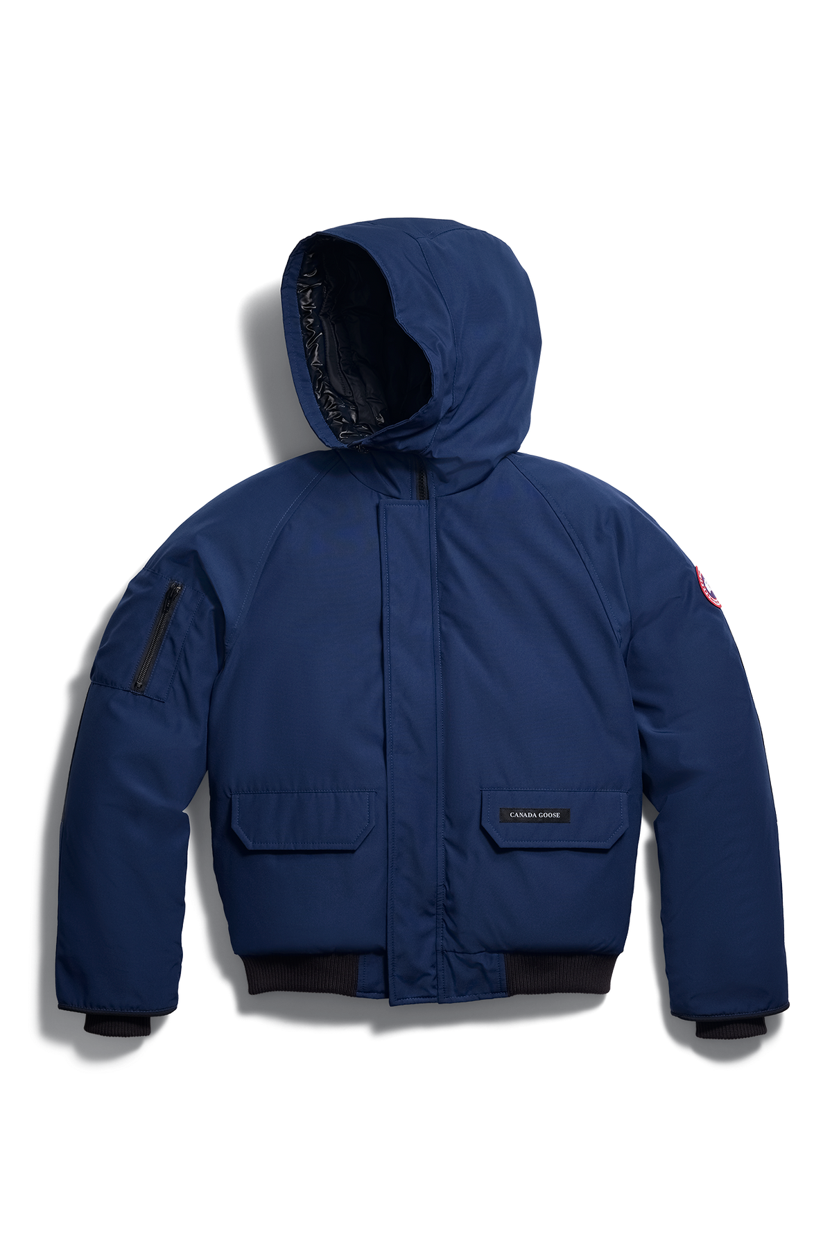 Youth Chilliwack Bomber - Oxford Navy 9841 - off_flat_lay_01