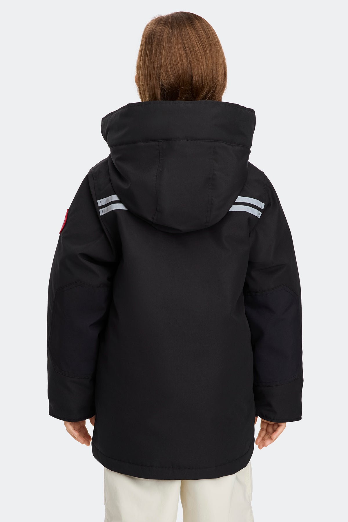 Youth Logan Parka - Black 9061 - on_back_01