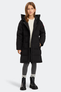 Youth Juniper Parka - Black 9061 - on_front_01