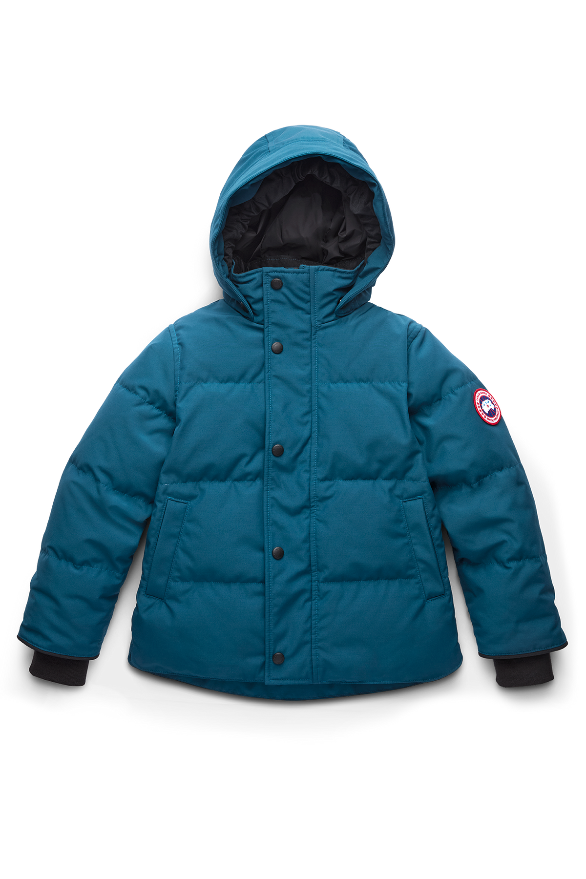 Kids Snowy Owl Parka - Guard Blue 9387 - off_flat_lay_01