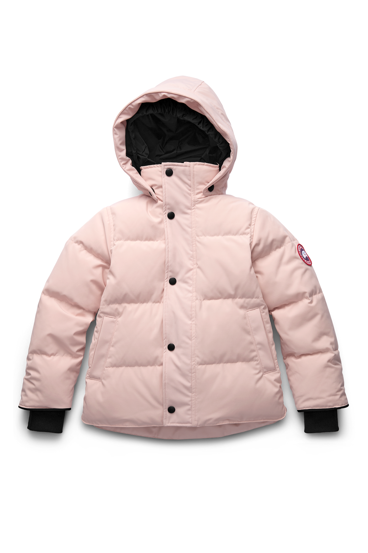 Kids Snowy Owl Parka - Vintage Rose 9392 - off_flat_lay_01