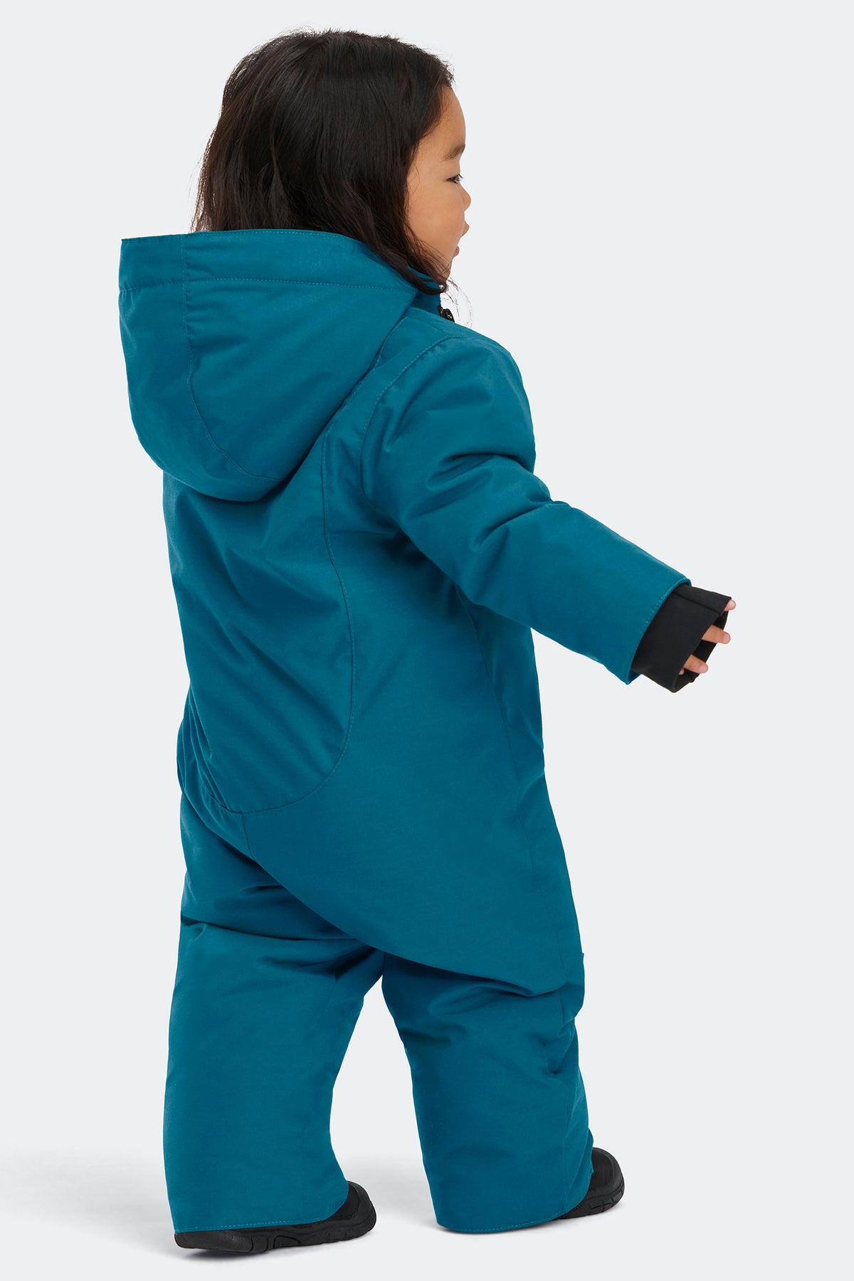 Baby Lamb Snowsuit - Guard Blue 9387 - on_back_01