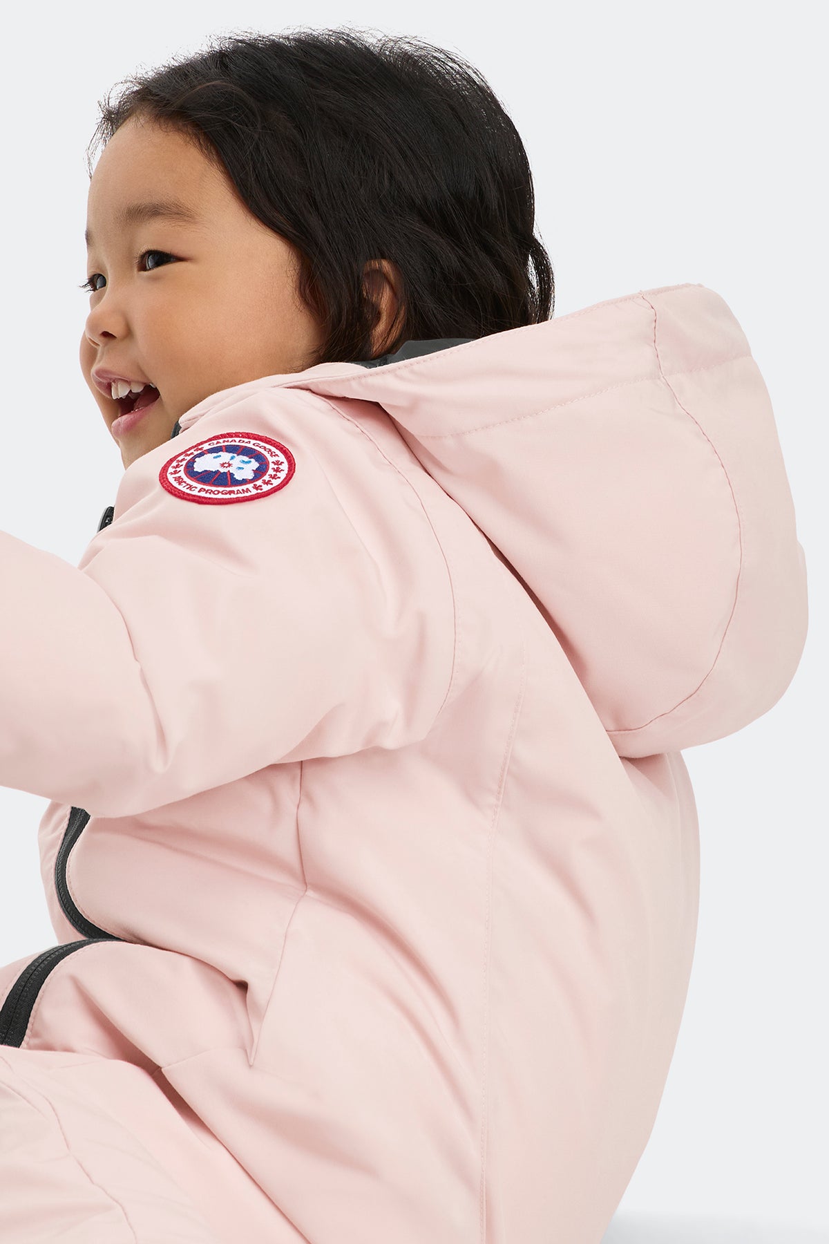 Baby Lamb Snowsuit - Vintage Rose 9392 - on_side_01