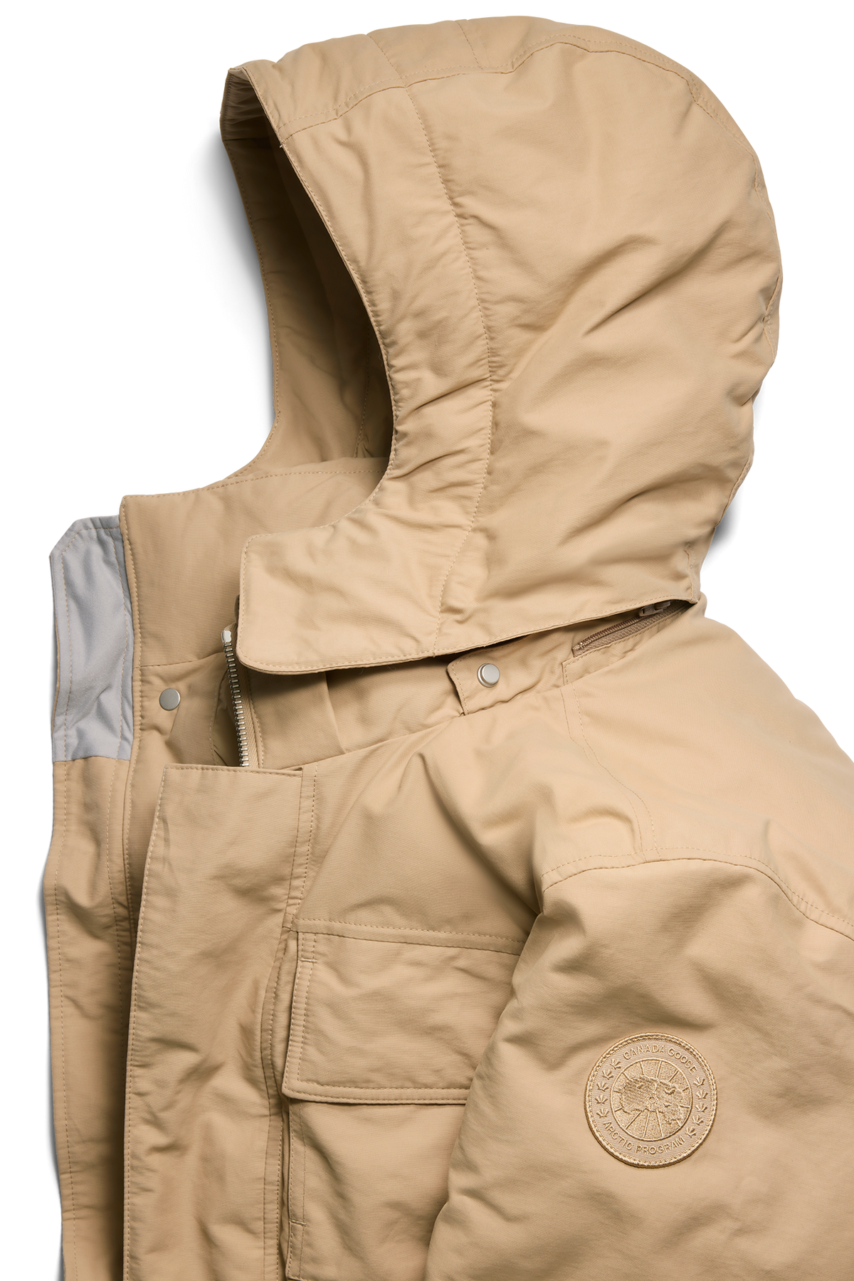 Maitland Cotton Parka - Desert Sand 9311 - off_detail_01