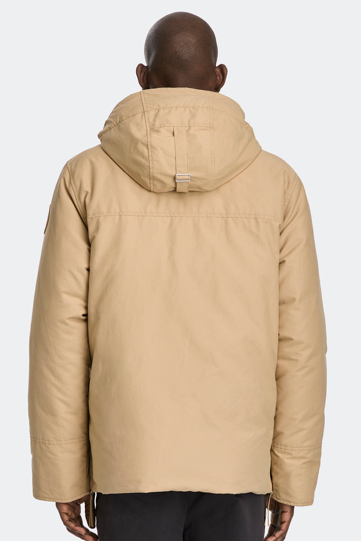 Maitland Cotton Parka - Desert Sand 9311 - on_back_02