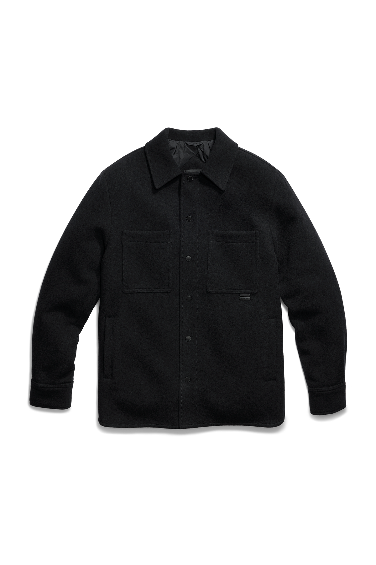Atkinson Shirt Jacket - Black 9061 - off_flat_lay_01