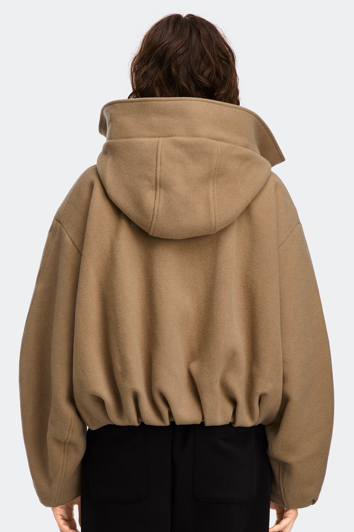 Chilliwack Wool Bomber - Tan 9007 - on_back_01