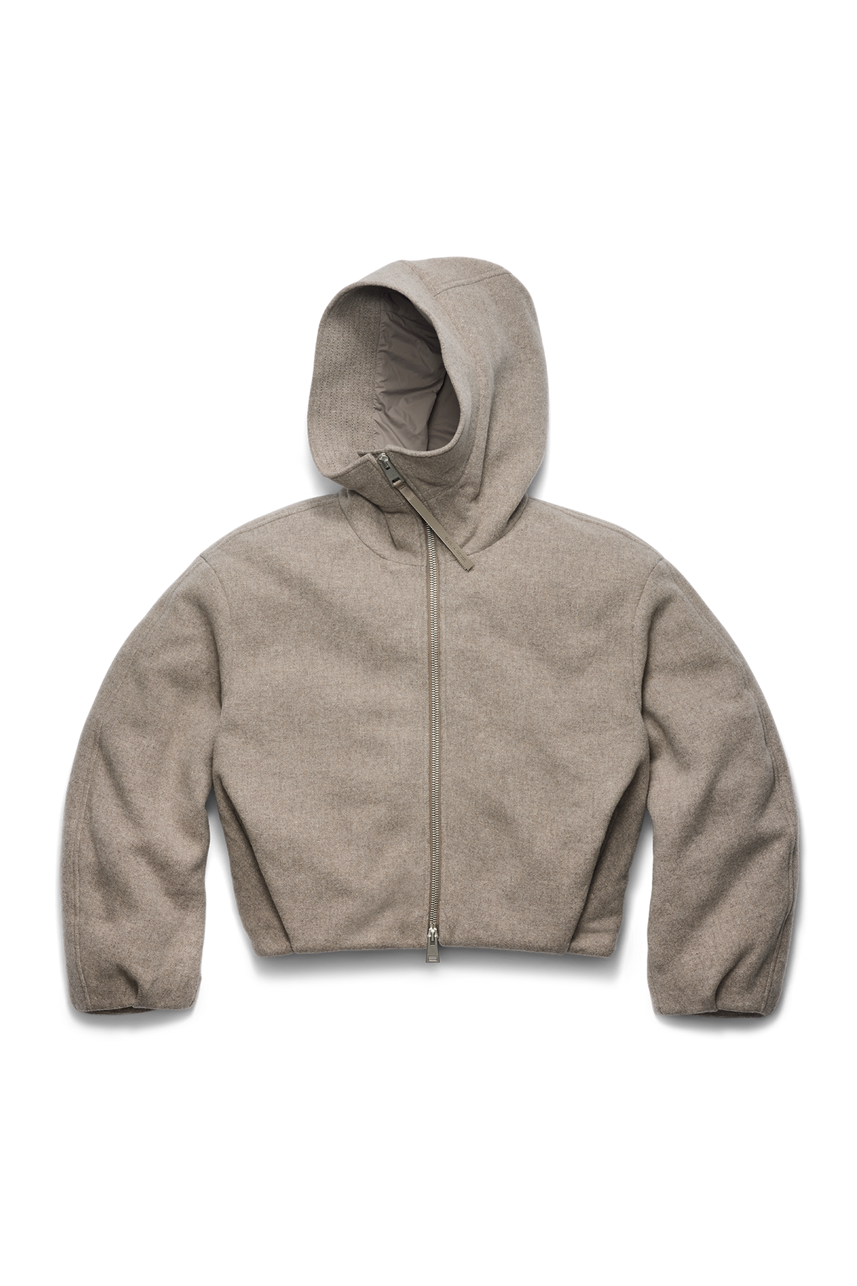 Chilliwack Wool Bomber - Black/Herringbone 9137 - off_flat_lay_01