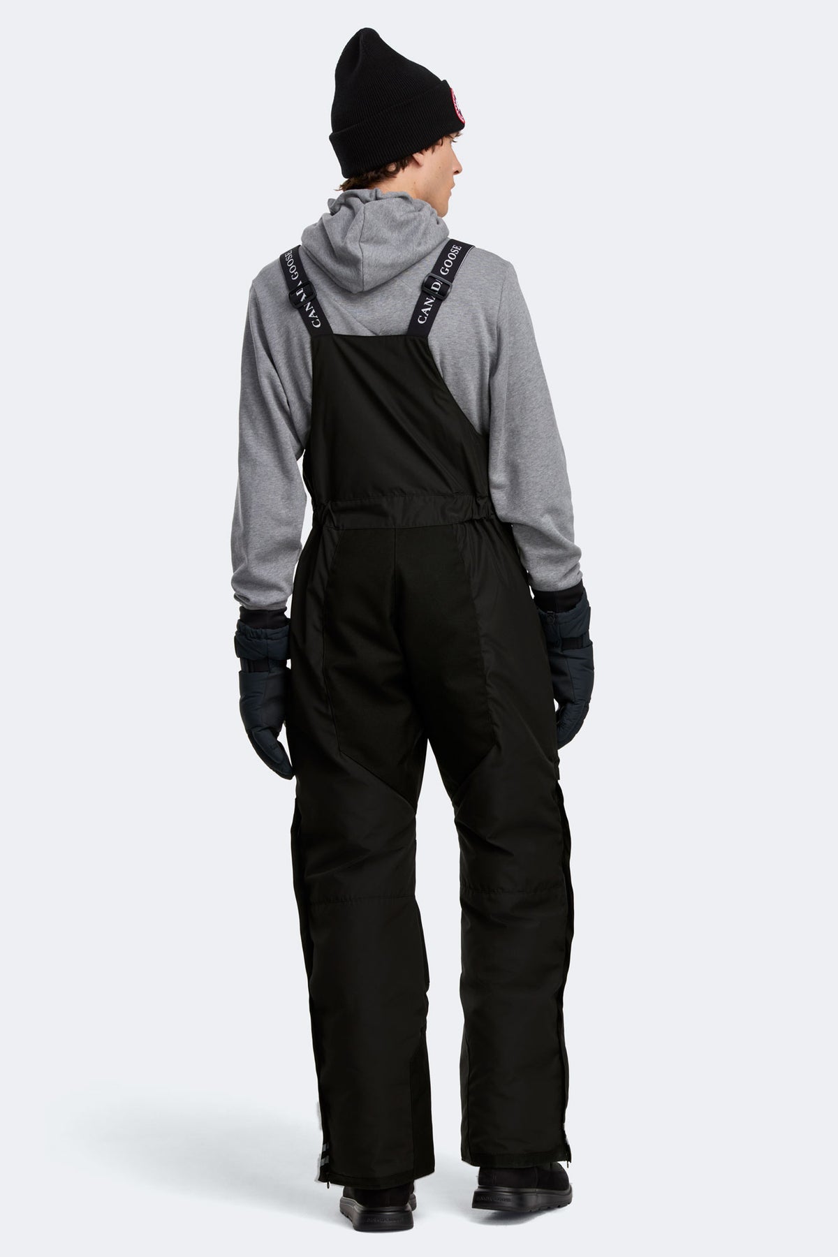 Tundra Bib Overall - Black 9061 - on_back_01