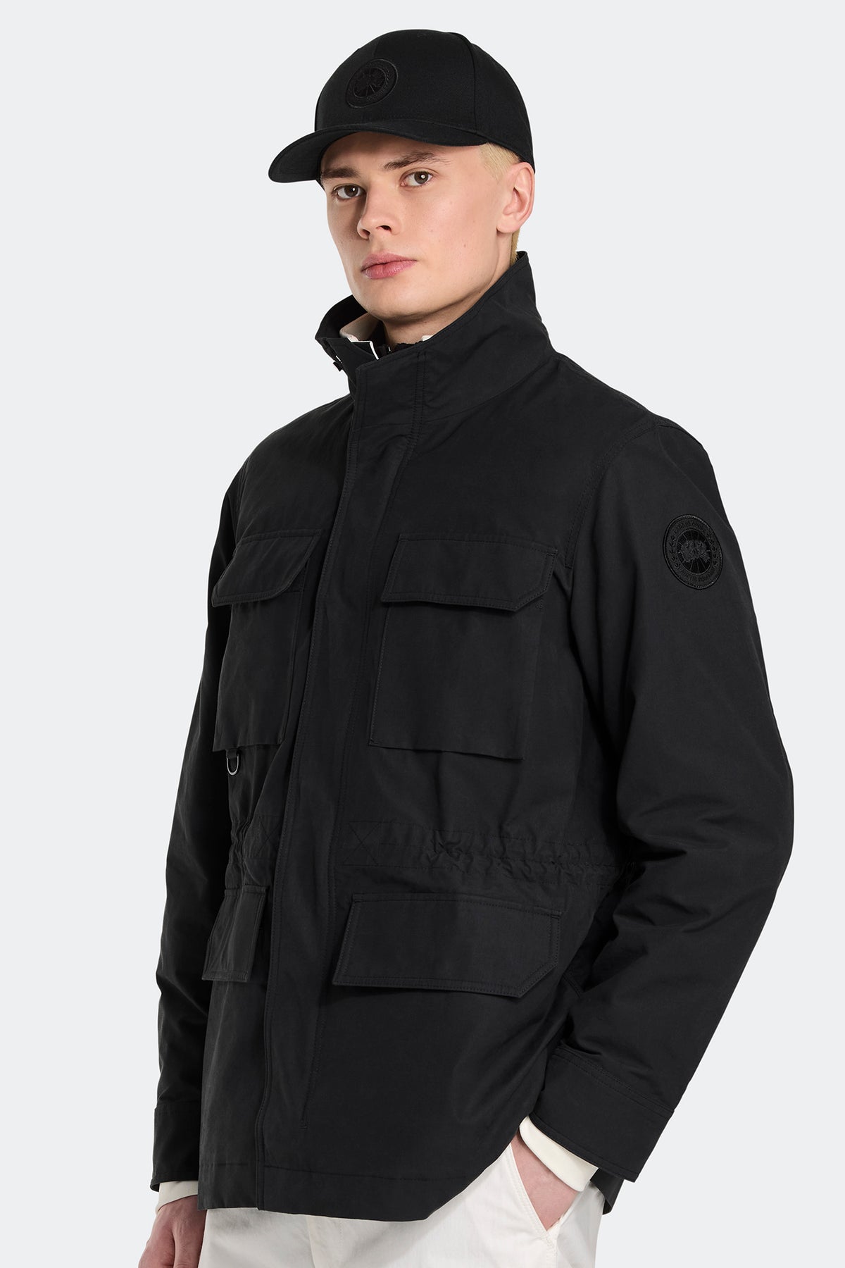 Harrison Lightweight Jacket - Black 61 - on_front_closed_01