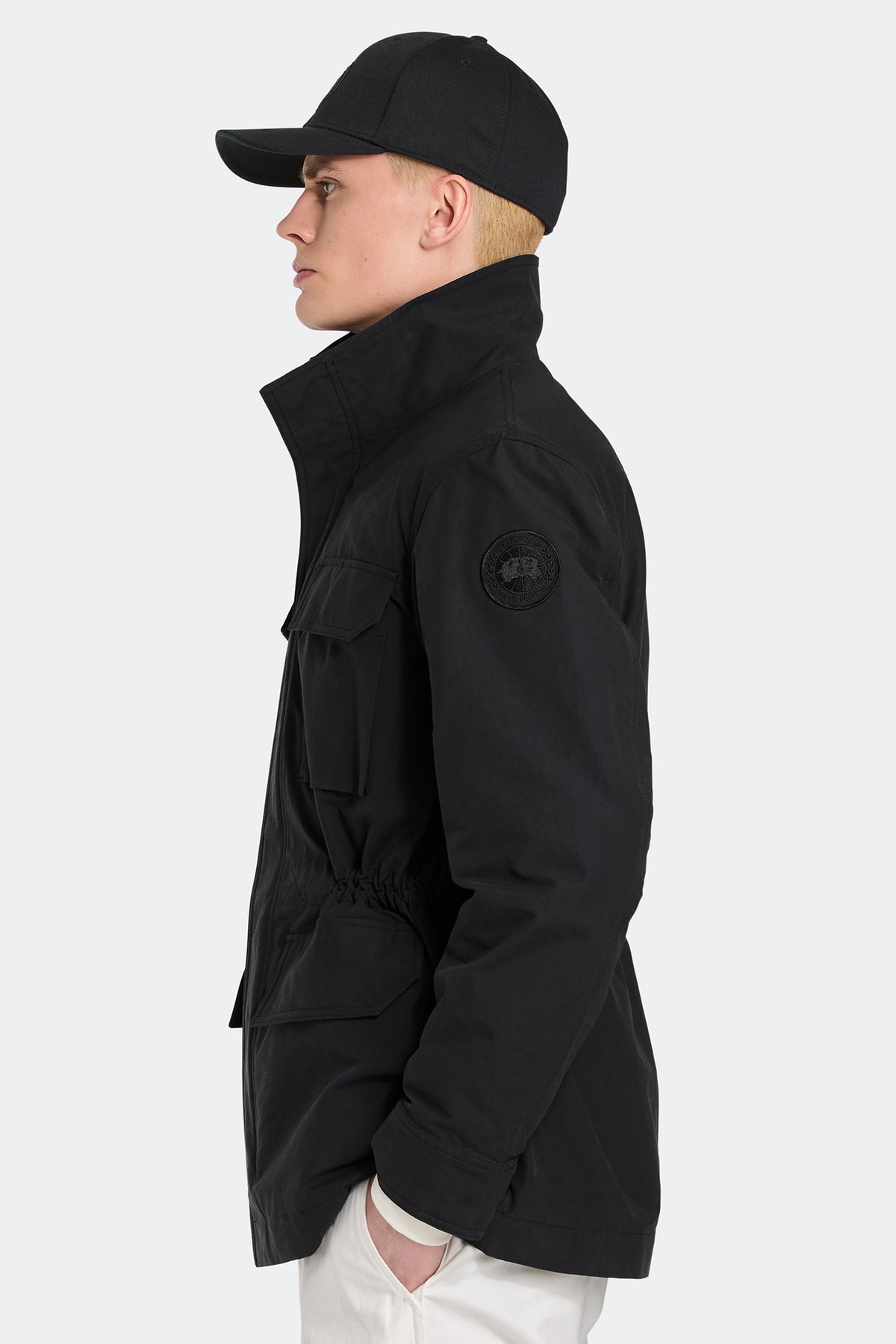 Harrison Lightweight Jacket - Black 9061 - on_side_01