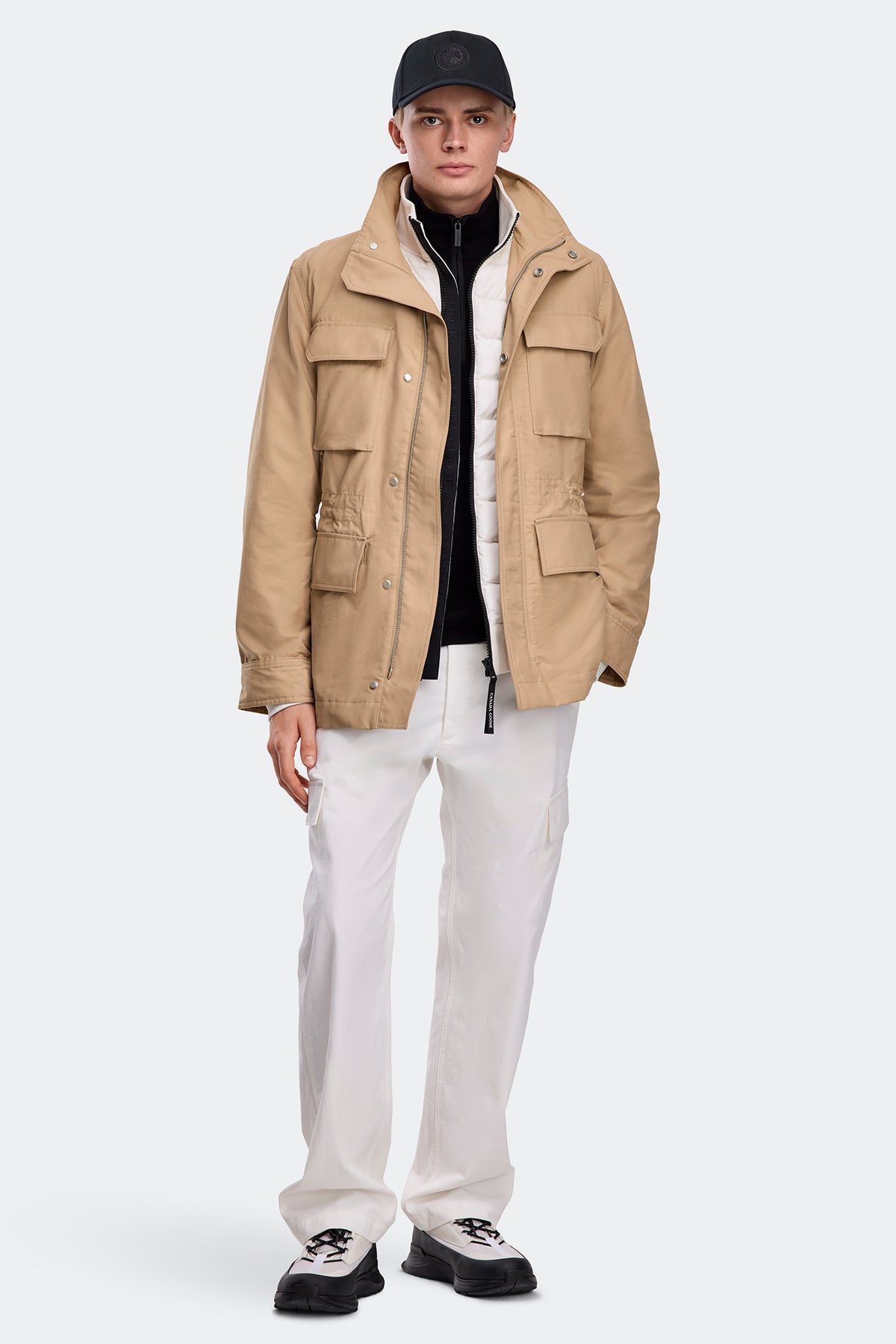 Harrison Lightweight Jacket - Desert Sand 9311 - on_full_body_01