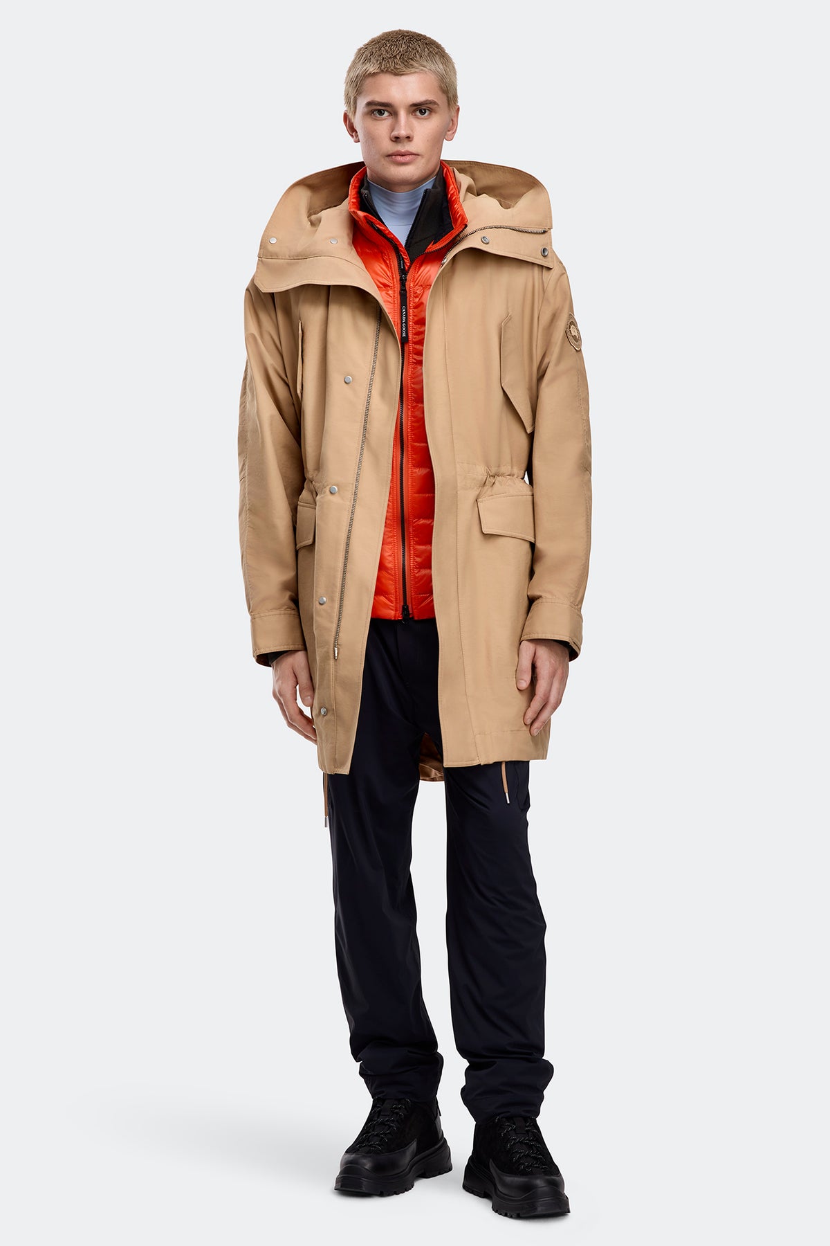 Harrison Lightweight Parka - Desert Sand 9311 - on_full_body_01