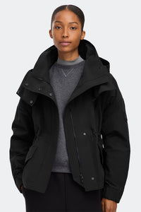 Olivine Cotton Jacket - Black 9061 - on_front_01