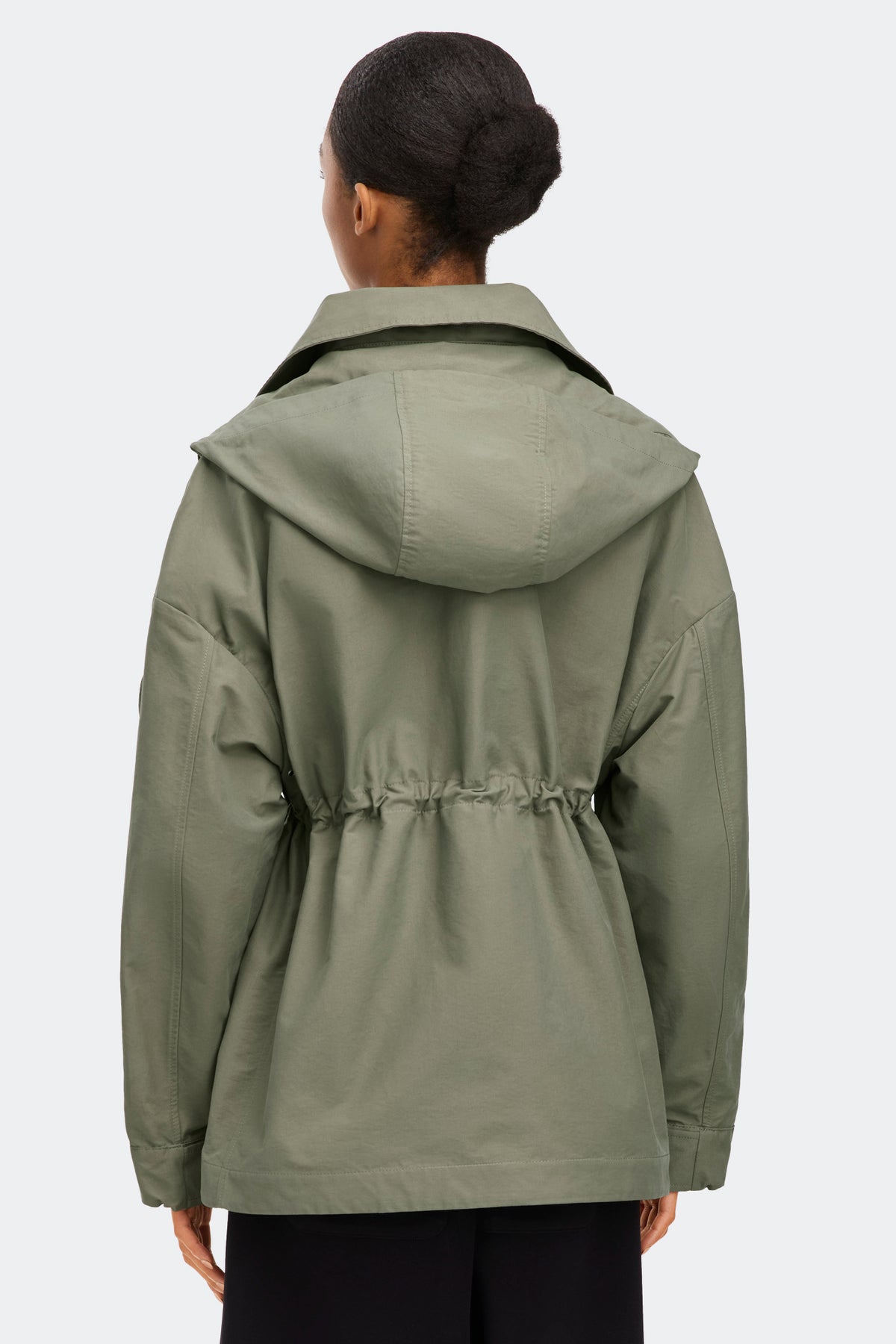 Olivine Cotton Jacket - Sagebrush 9852 - on_back_01