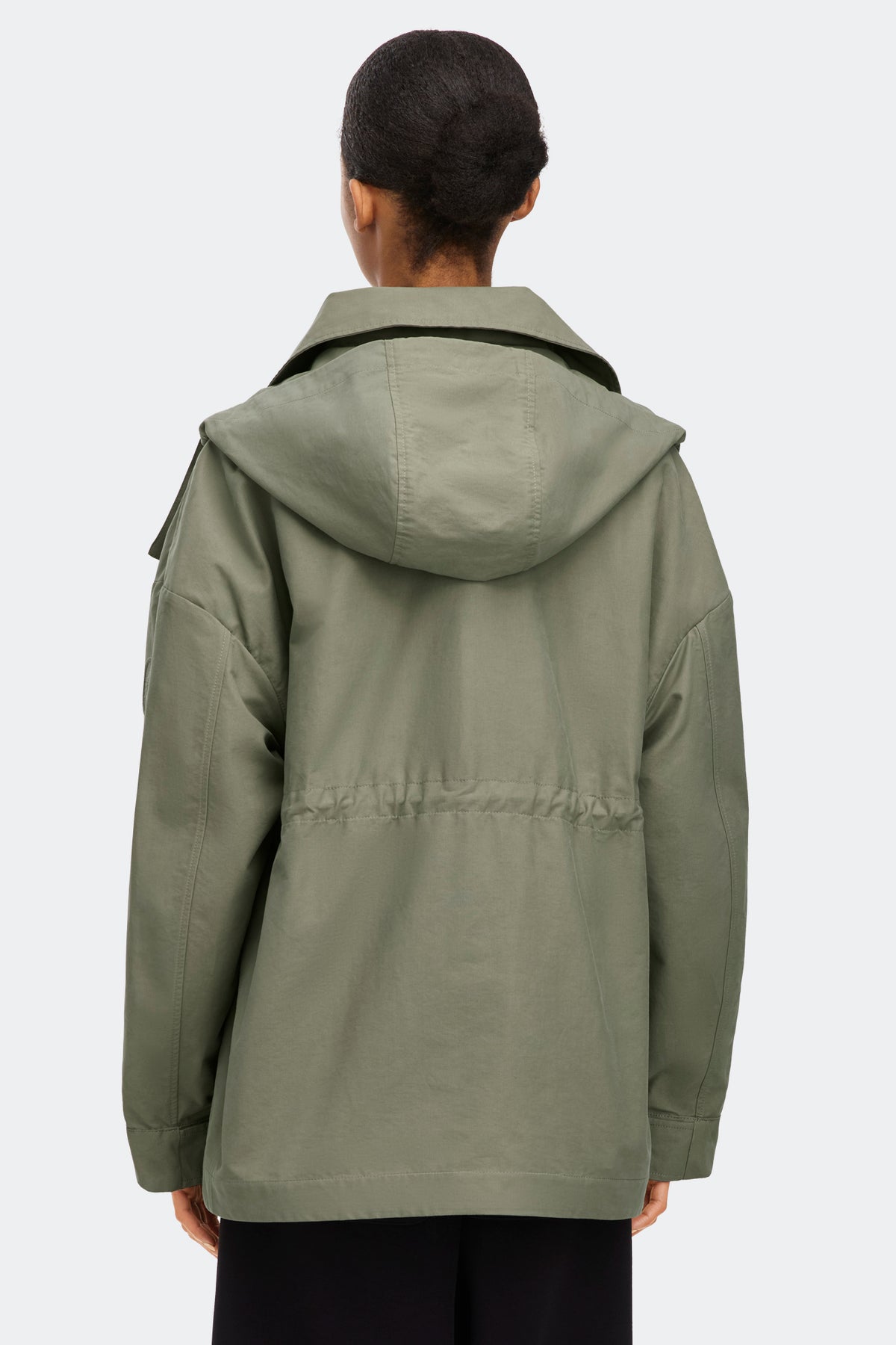 Olivine Cotton Jacket - Sagebrush 9852 - on_back_02