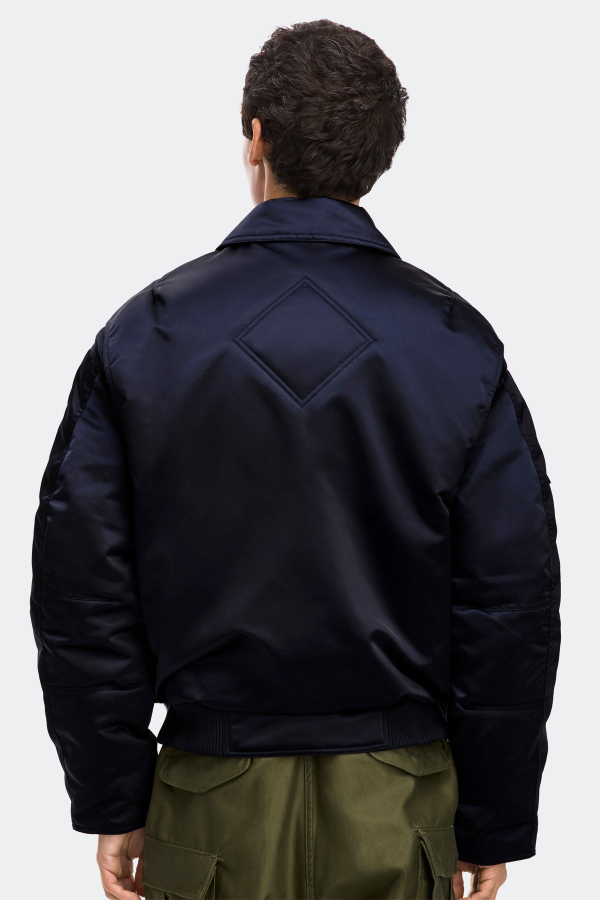 Seguin Aviator Bomber - Atlantic Nvy 9063 - on_back_01