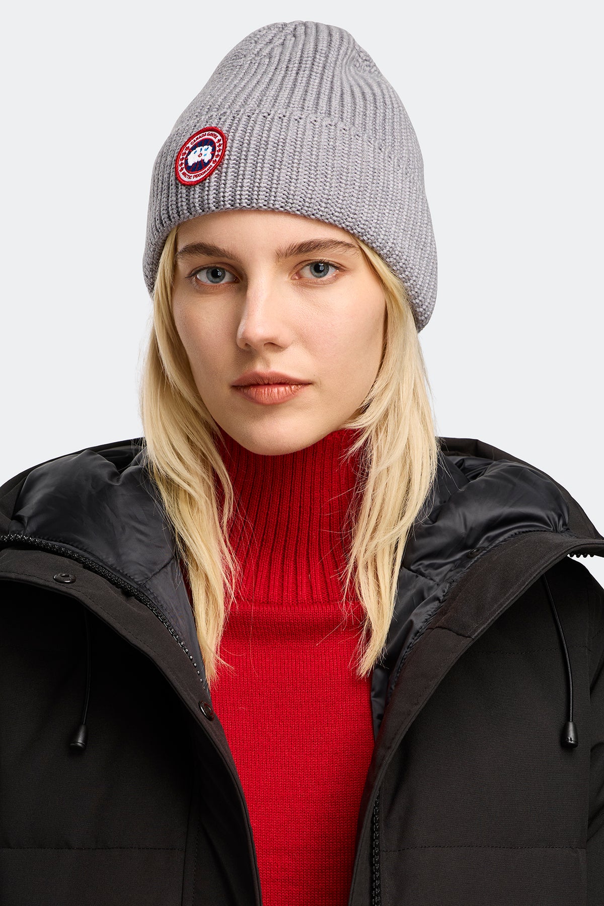 Rib Toque - Heather Grey 115 - on_front_02