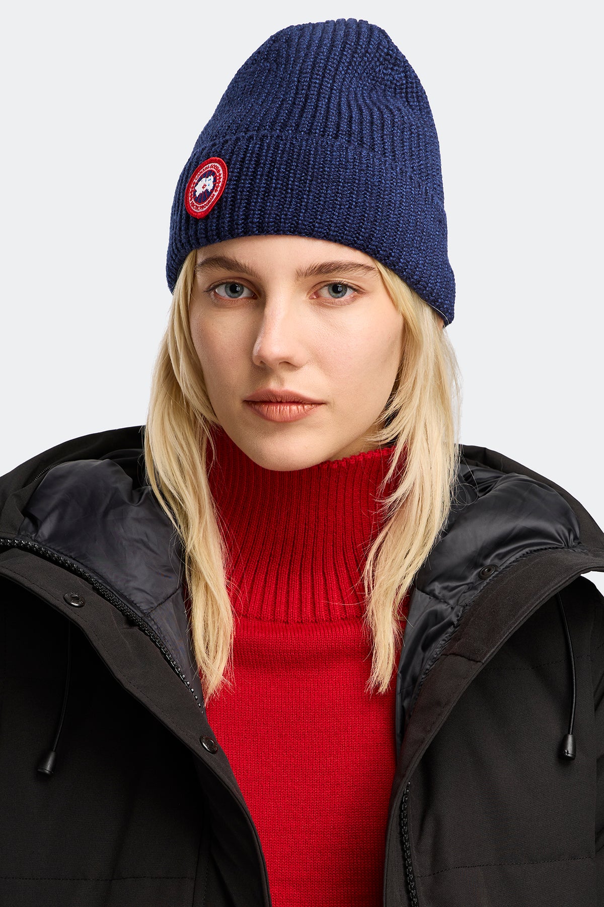 Rib Toque - Navy Heather 151 - on_front_02