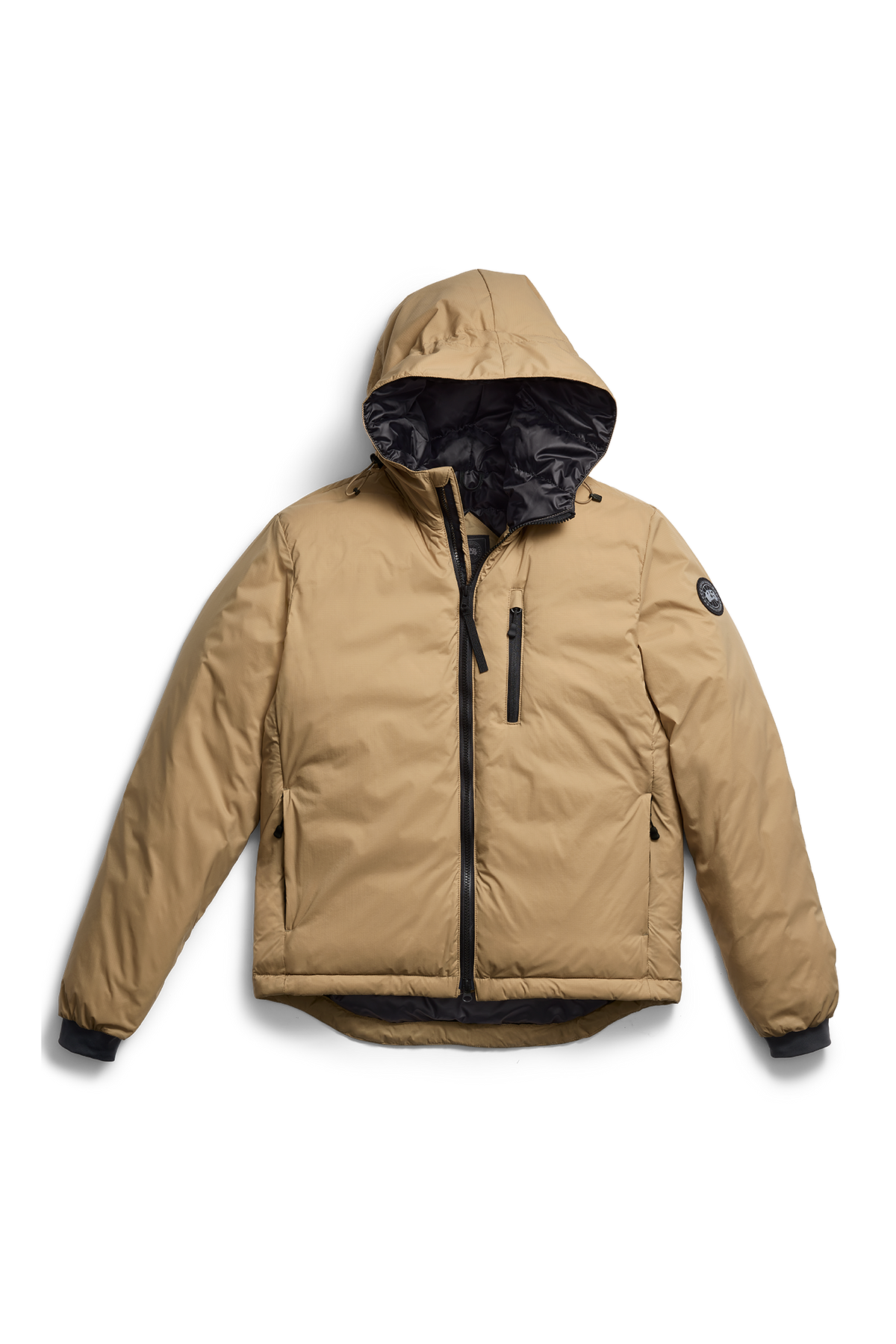 Lodge Hoodie Black Disc - Desert Sand 1483 - off_flat_lay_01