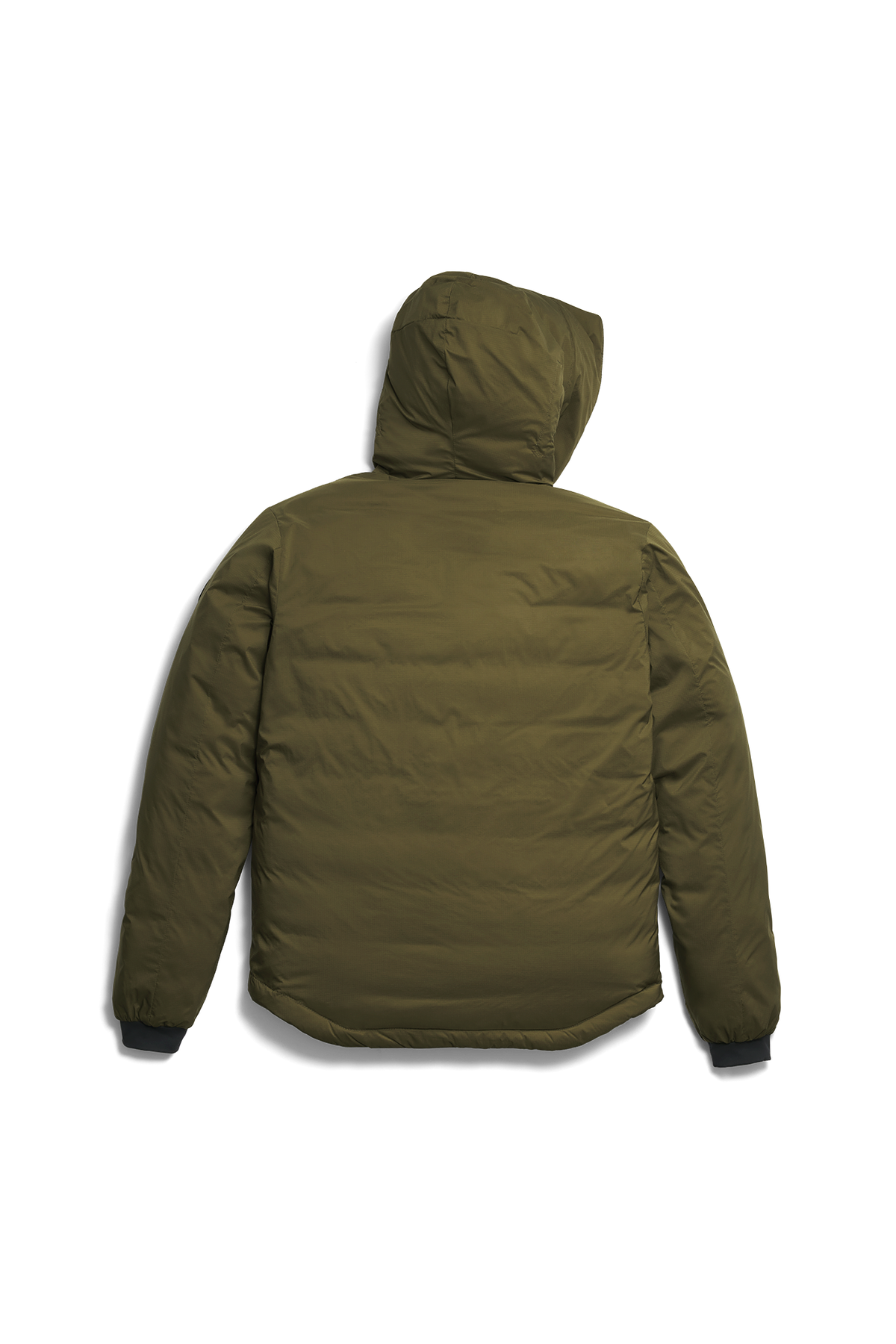 Lodge Hoodie Black Disc - Military Green 49 - off_detail_01