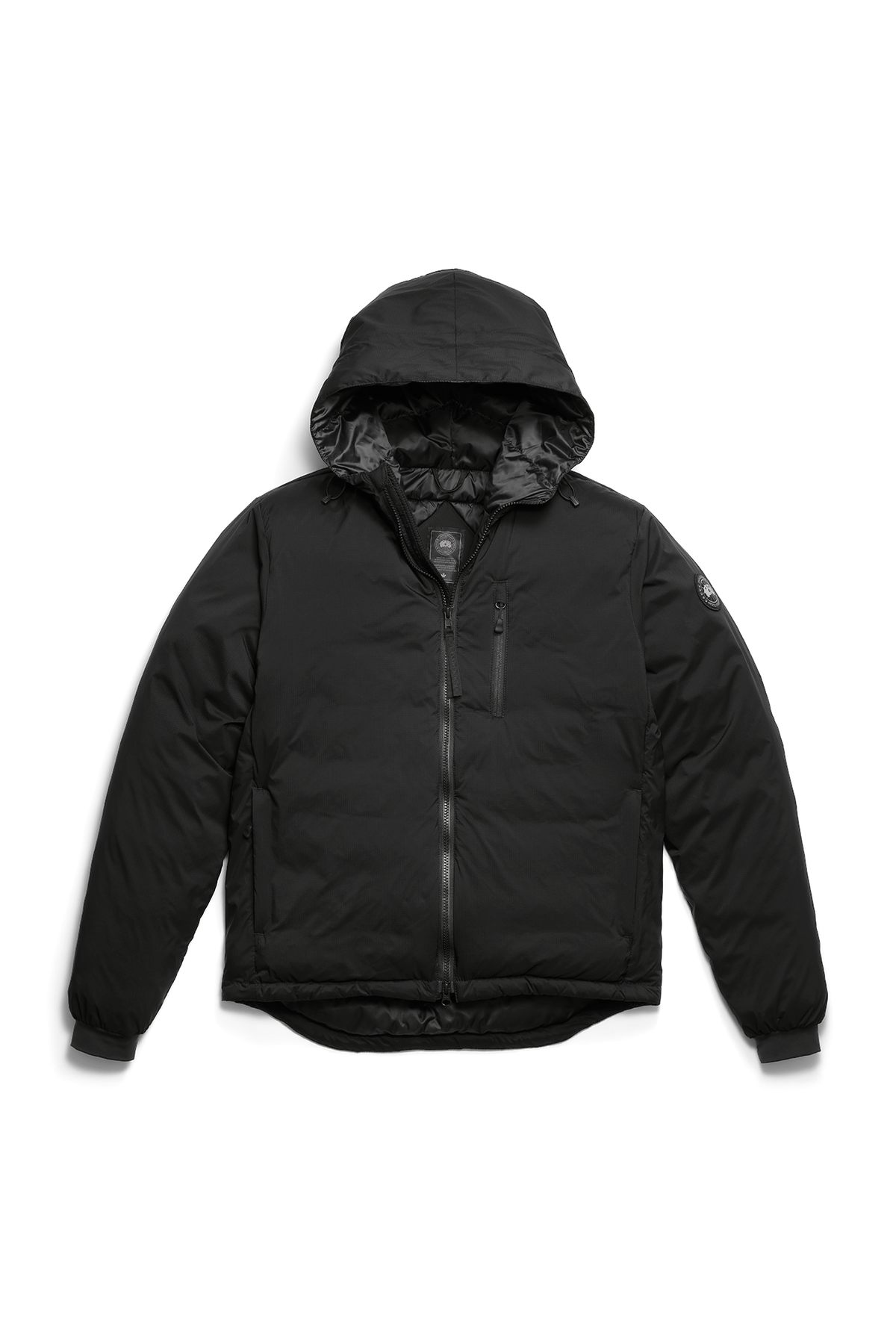 Lodge Hoodie Black Disc - Black 9061 - off_flat_lay_01