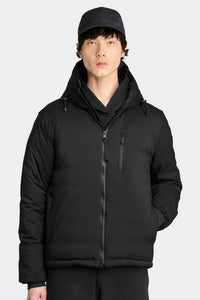 Lodge Hoodie Black Disc - Black 9061 - on_front_01