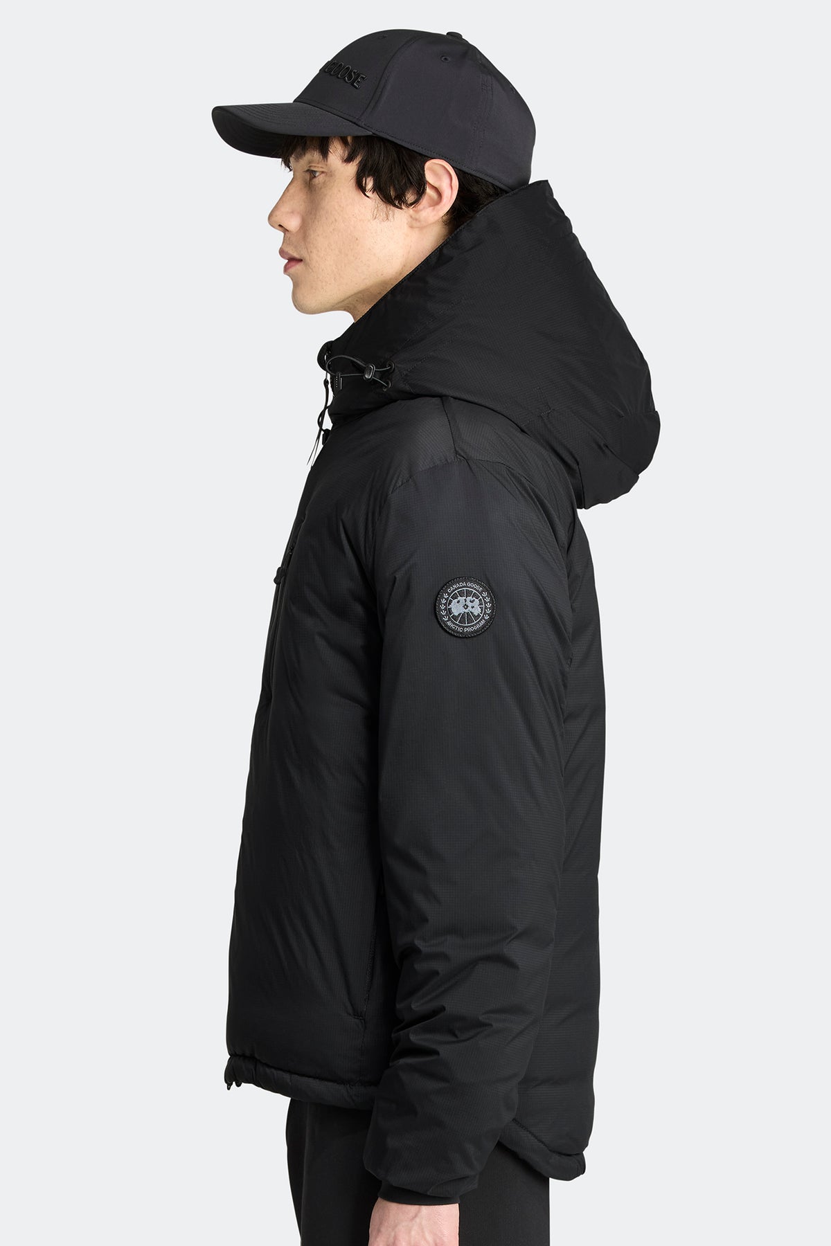 Lodge Hoodie Black Disc - Black 9061 - on_side_01