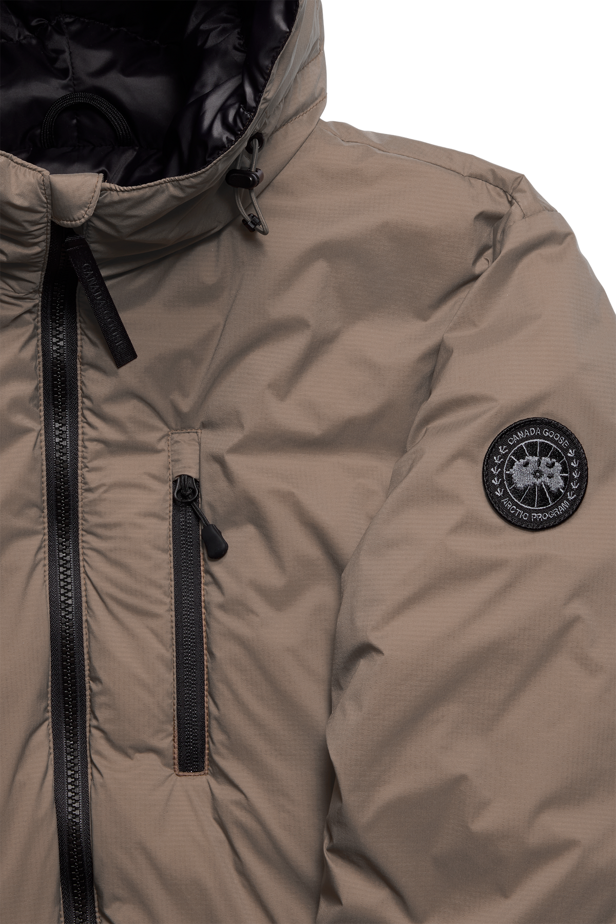 Lodge Hoodie Black Disc - Taupe Grey 9394 - off_detail_01