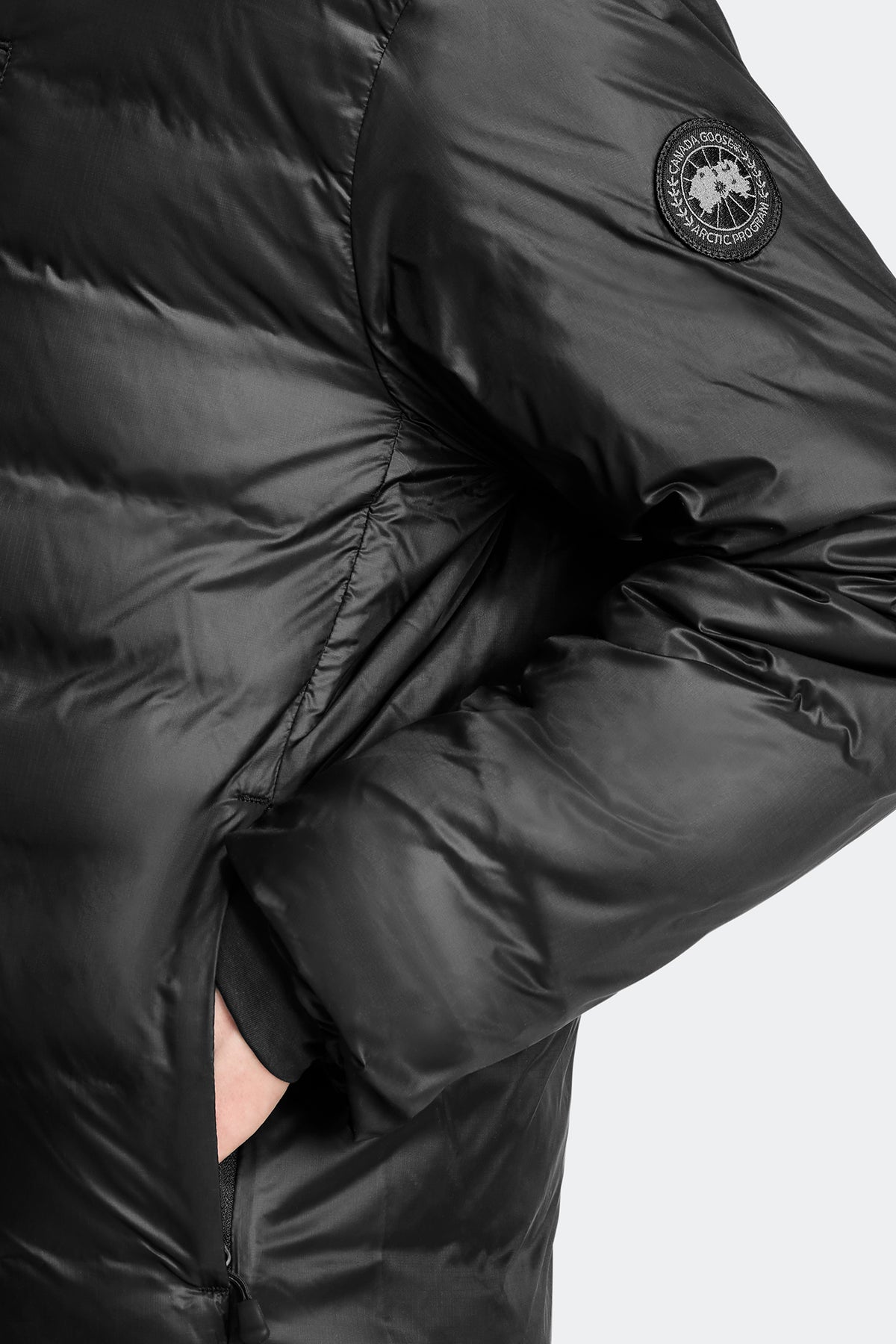 Lodge Hoodie Black Disc - Black Shine 946 - on_detail_01