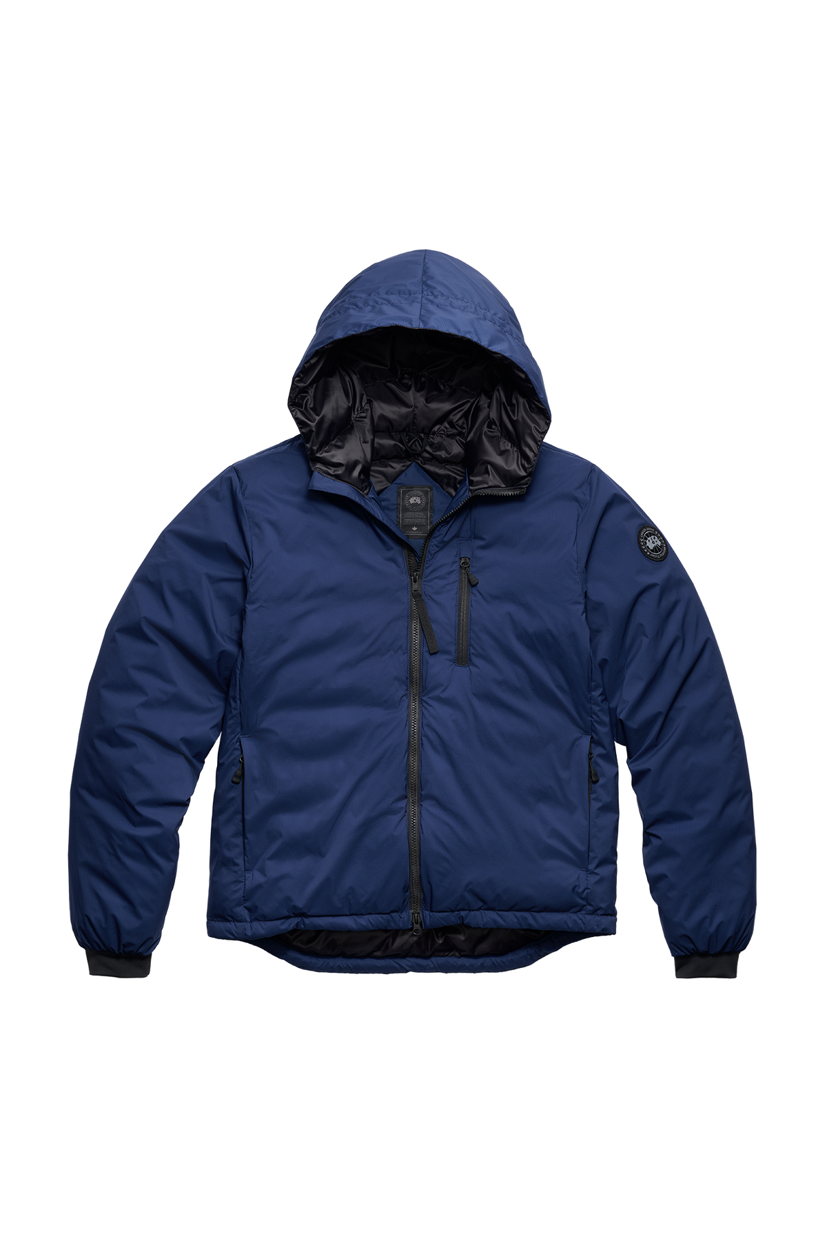 Lodge Hoodie Black Disc - Oxford Navy 9841 - off_flat_lay_01