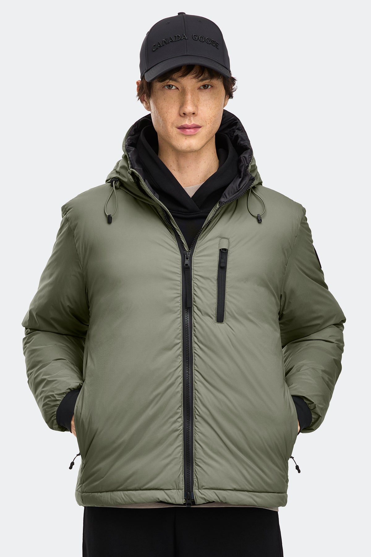 Lodge Hoodie Black Disc - Sagebrush 9852 - on_front_01