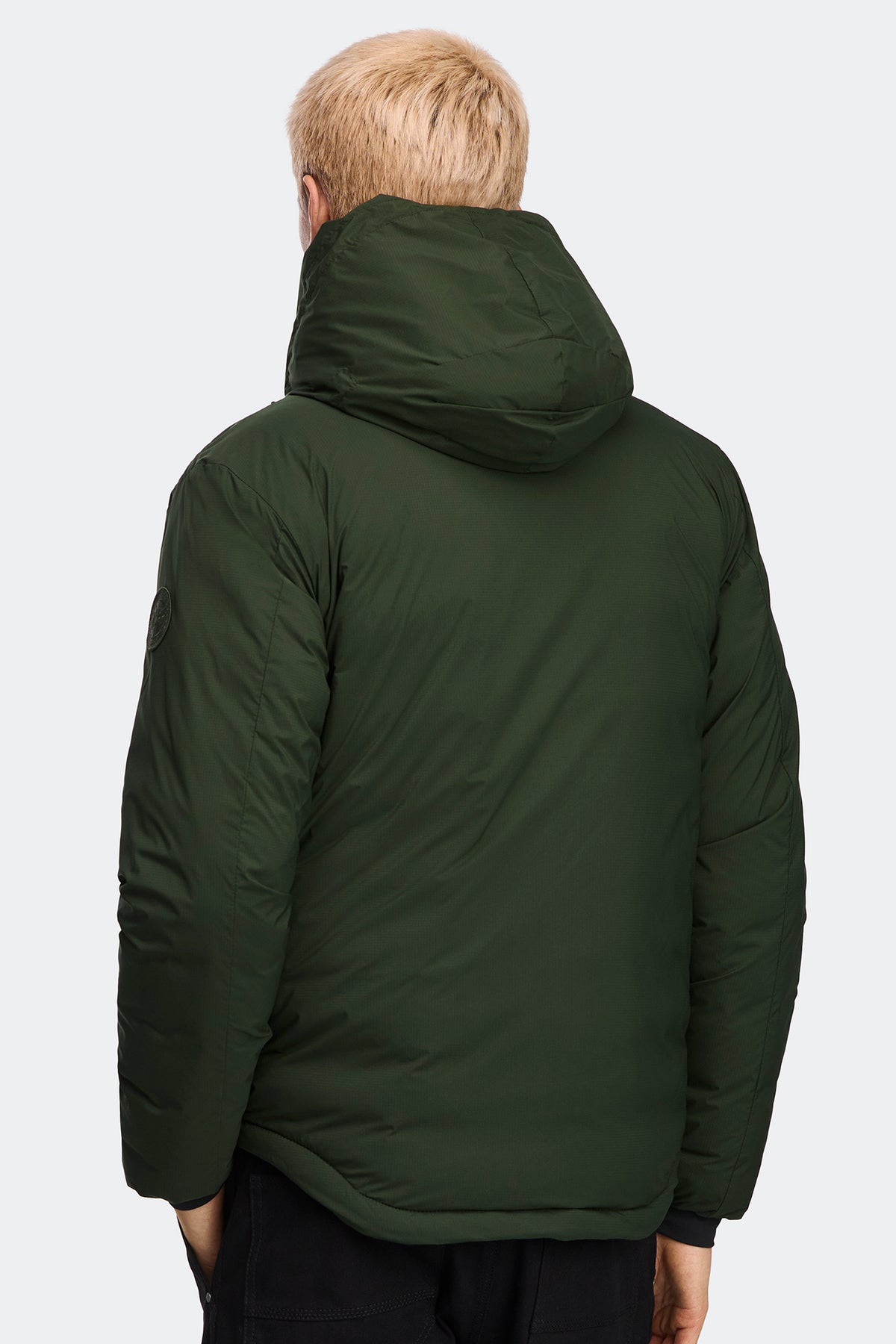 Lodge Hoodie Tonal Disc - Rowan Green 9125 - on_back_01