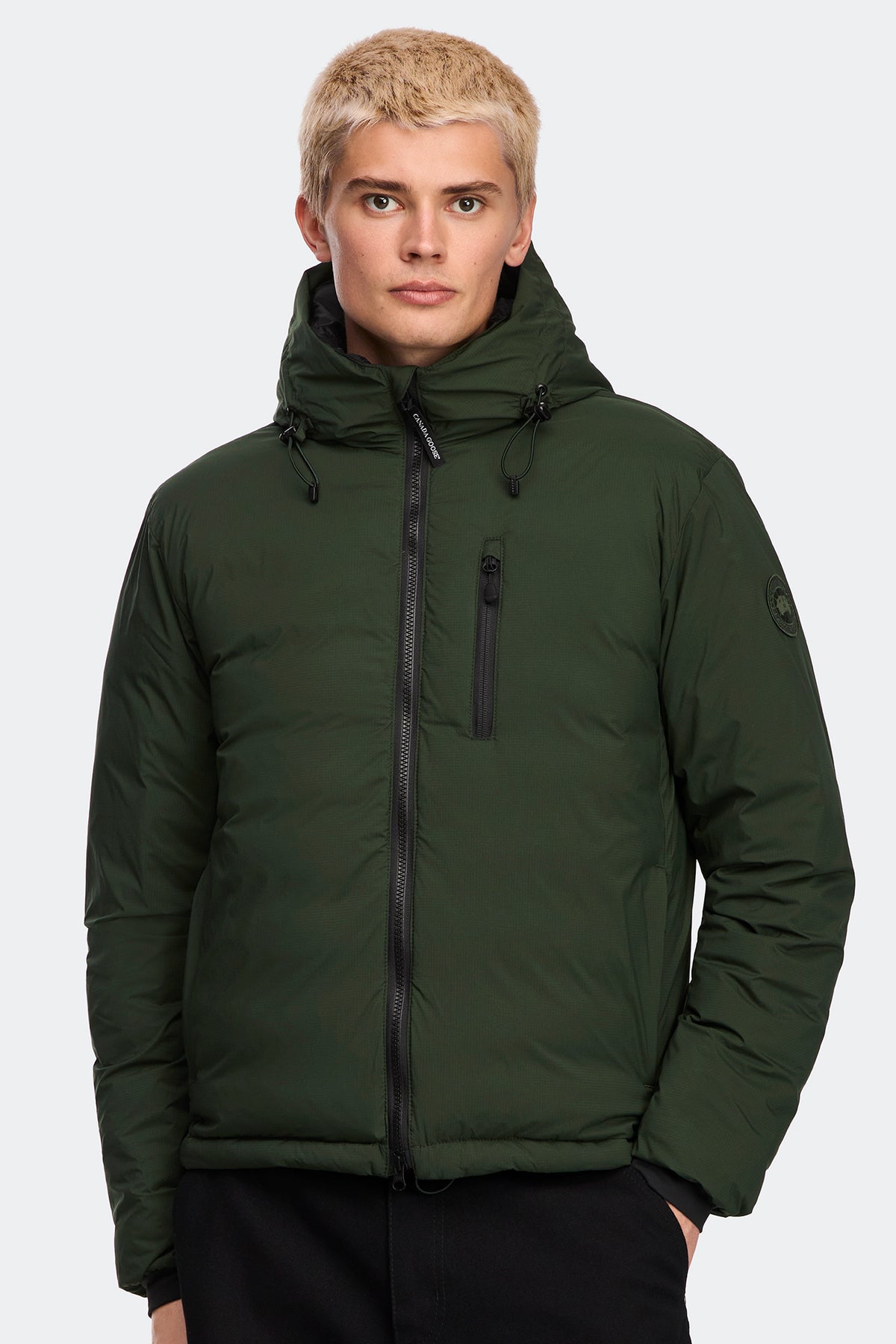 Lodge Hoodie Tonal Disc - Rowan Green 9125 - on_front_closed_01