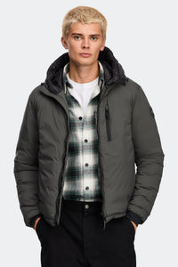 Lodge Hoodie Tonal Disc - Khaki Haze 9127 - on_front_01