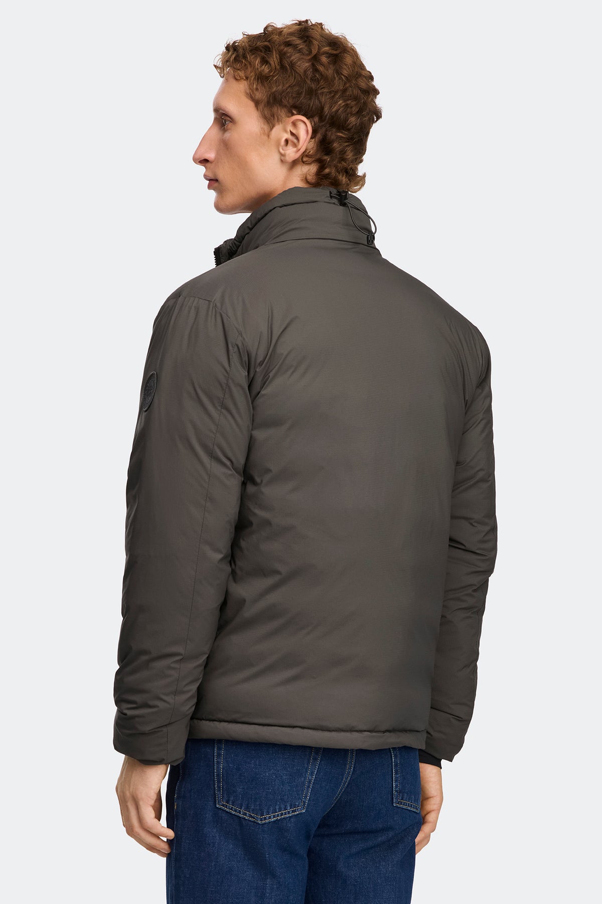 Lodge Jacket Tonal Disc - Khaki Haze 9127 - on_back_01