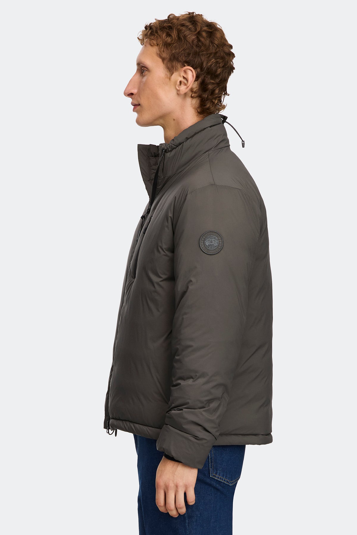 Lodge Jacket Tonal Disc - Khaki Haze 9127 - on_side_01