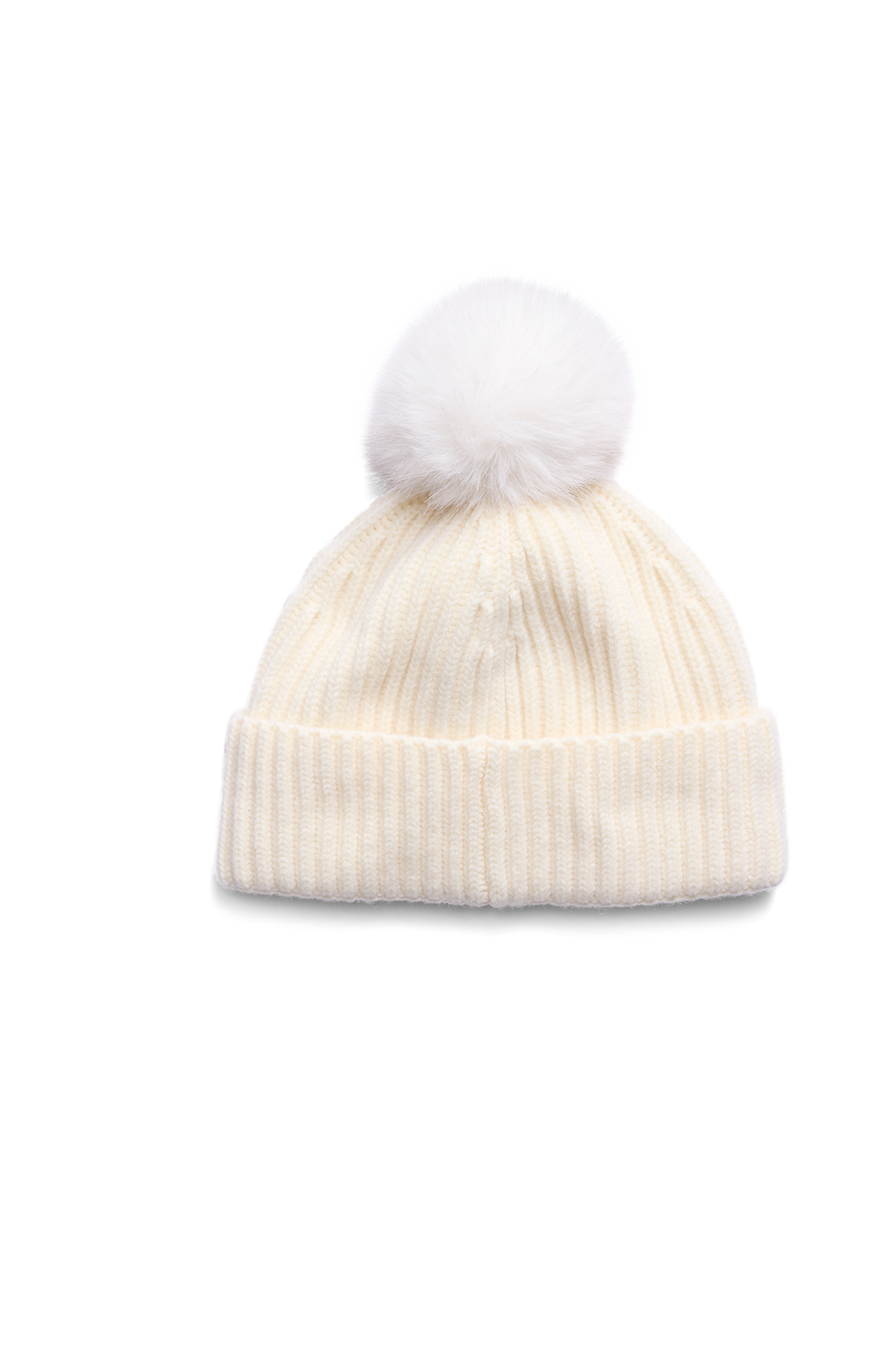 Cashmere Blend Pom Toque - Linen 9314 - off_detail_01