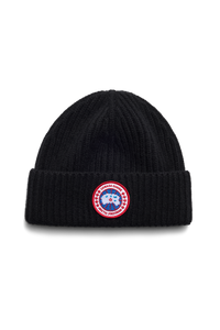 Cashmere Blend Rib Toque - Black 9061 - off_flat_lay_01