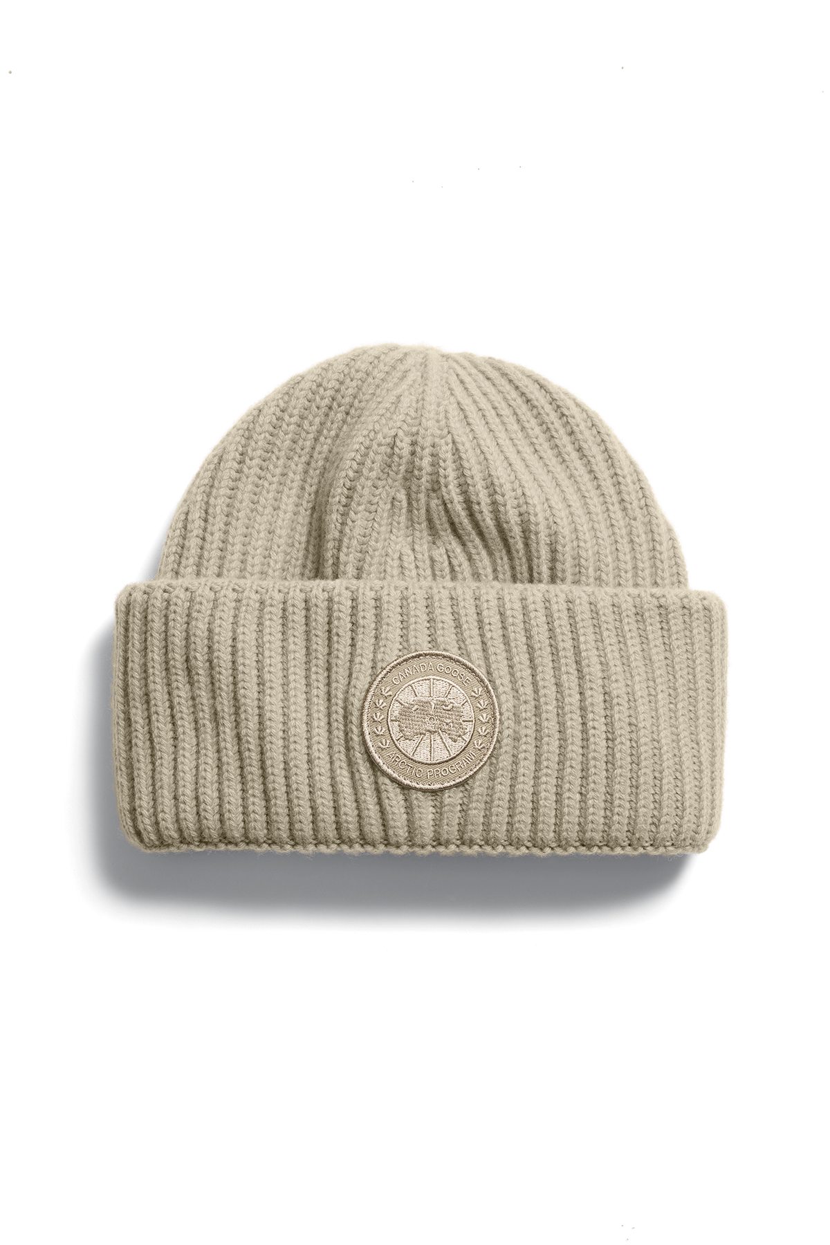 Cashmere Blend Double Fold Toque - Military Tan 9113 - off_flat_lay_01